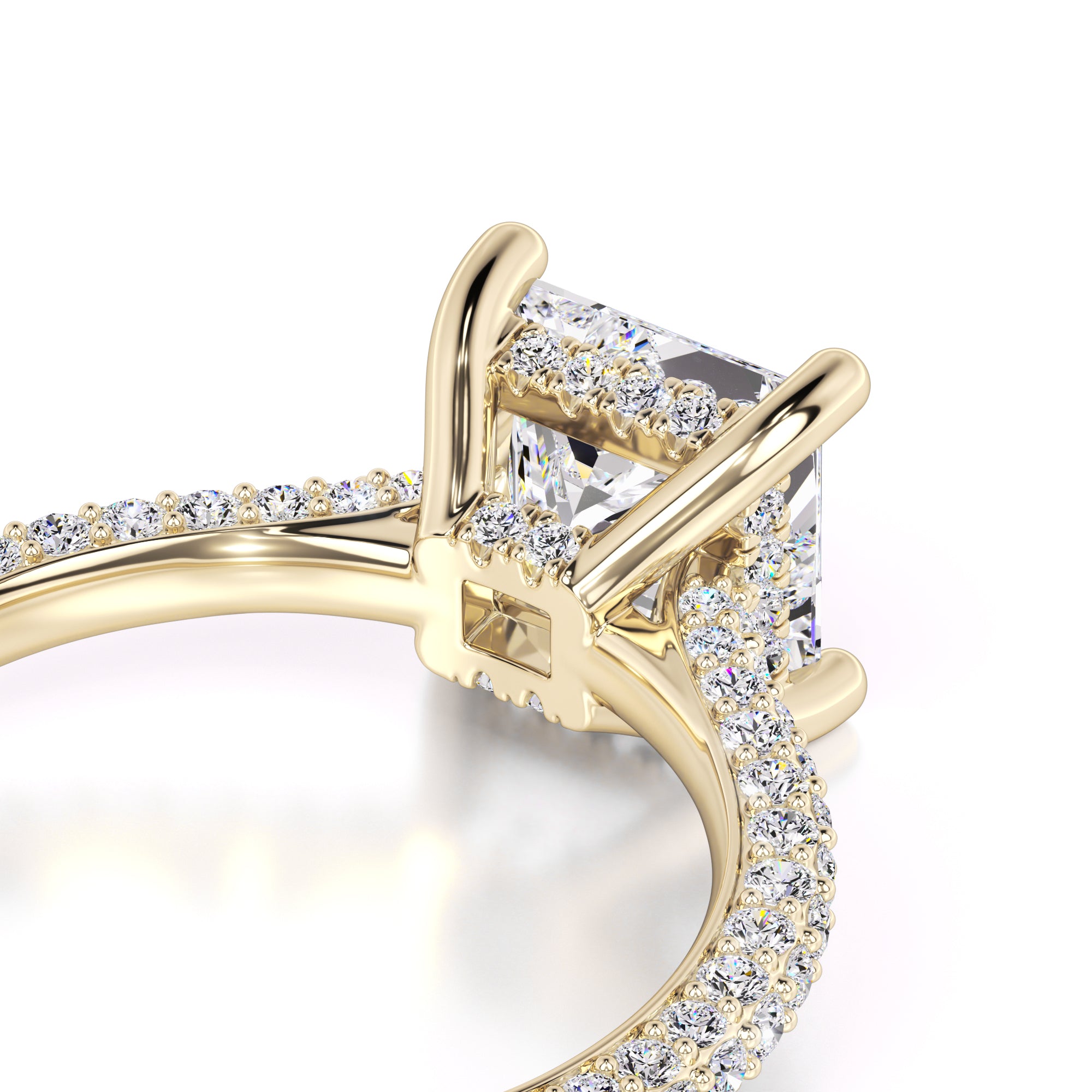 Kendall Lab Grown Diamond Ring | Yellow Gold | 2