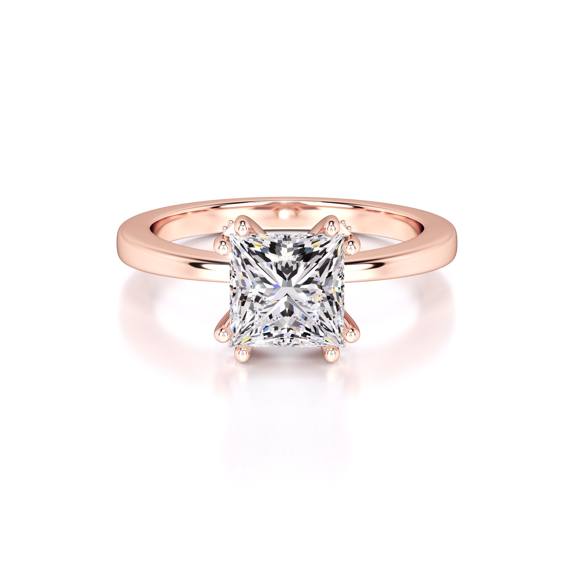Eden Lab Grown Diamond Ring | Rose Gold | 1