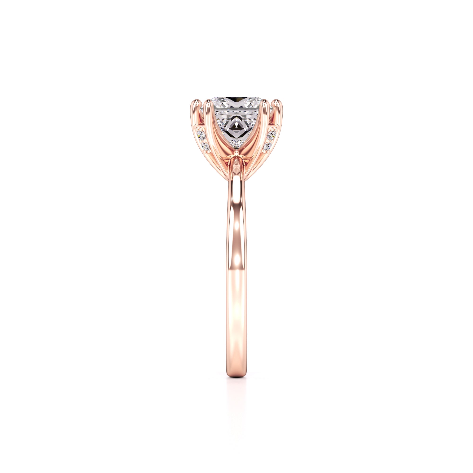 Eden Lab Grown Diamond Ring | Rose Gold | 4