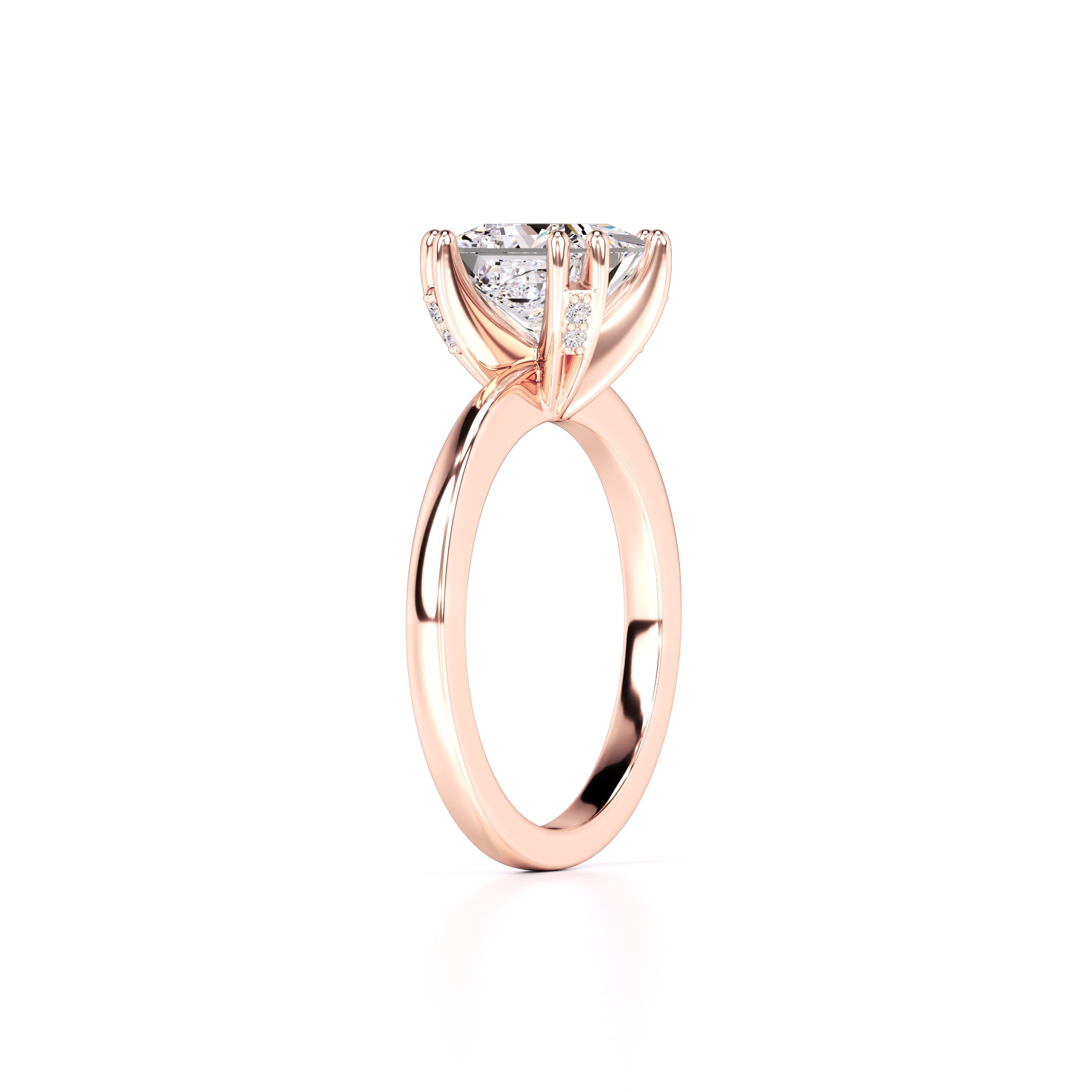 Eden Lab Grown Diamond Ring | Rose Gold | 3