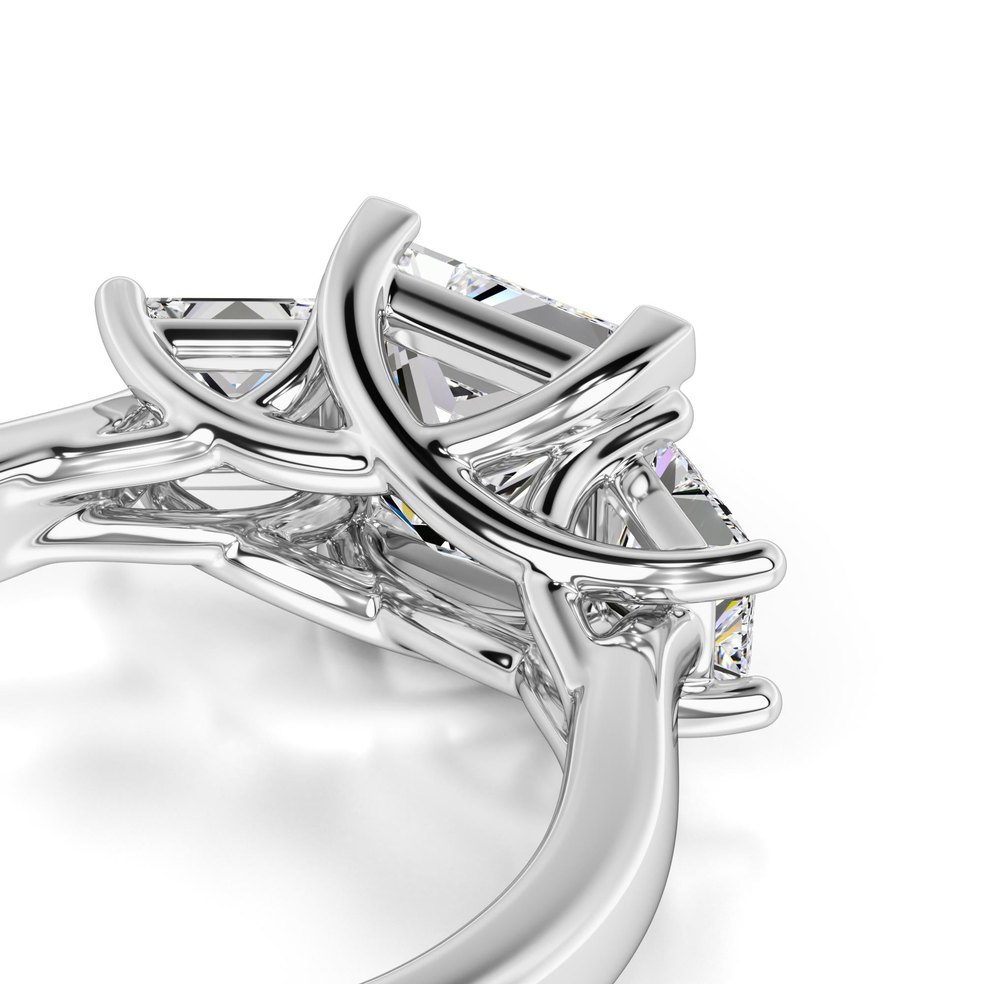 Lara Lab Grown Diamond Ring | White Gold | 2