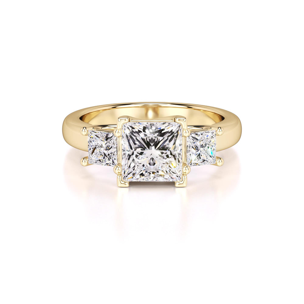 Lara Lab Grown Diamond Ring | Yellow Gold | 1