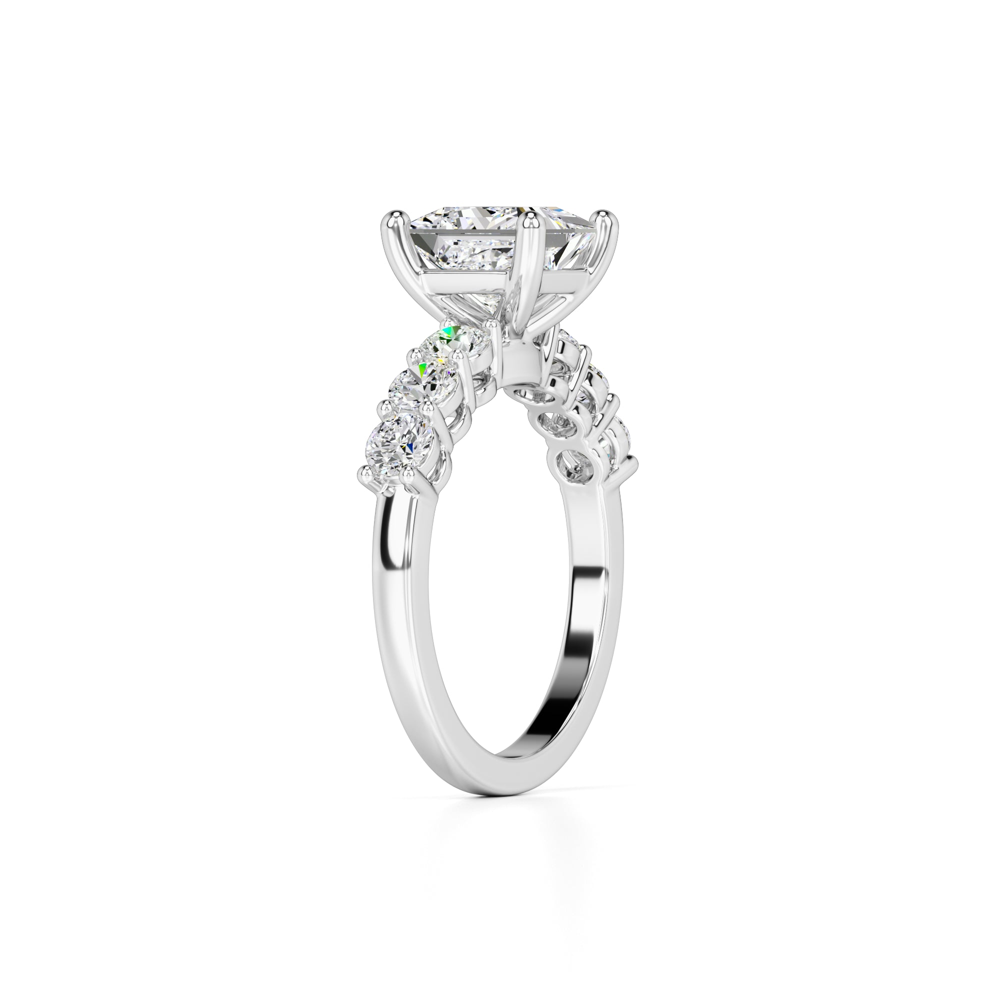 Blaire Lab Grown Diamond Ring | White Gold | 3