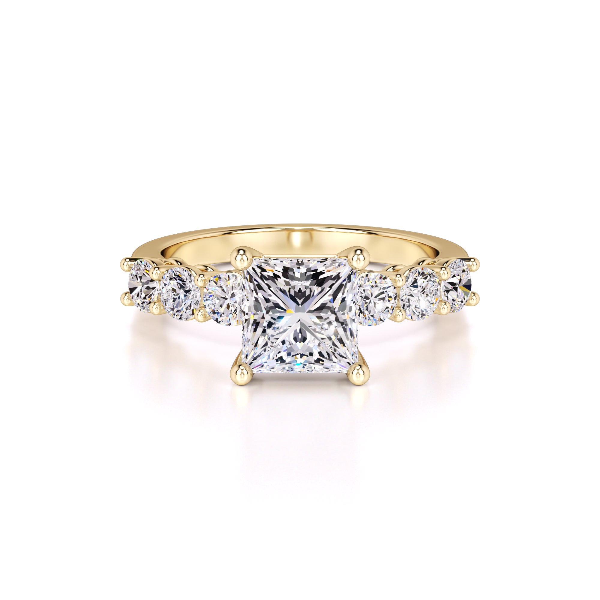 Blaire Lab Grown Diamond Ring | Yellow Gold | 1