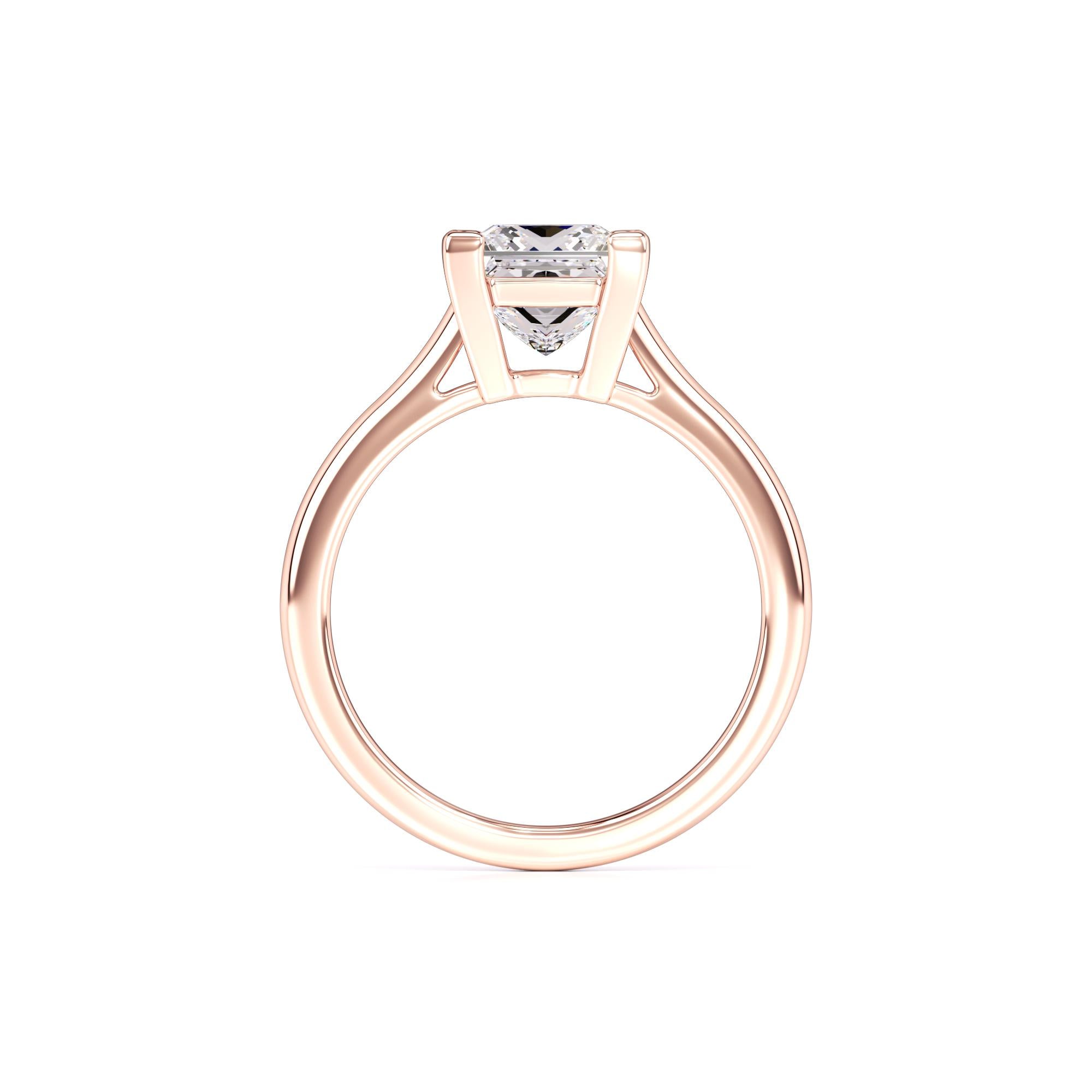 Charlee Moissanite Ring | Rose Gold | 4