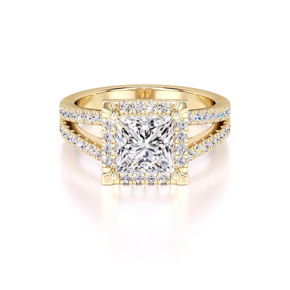 Dallas Lab Grown Diamond Ring | Yellow Gold | 1