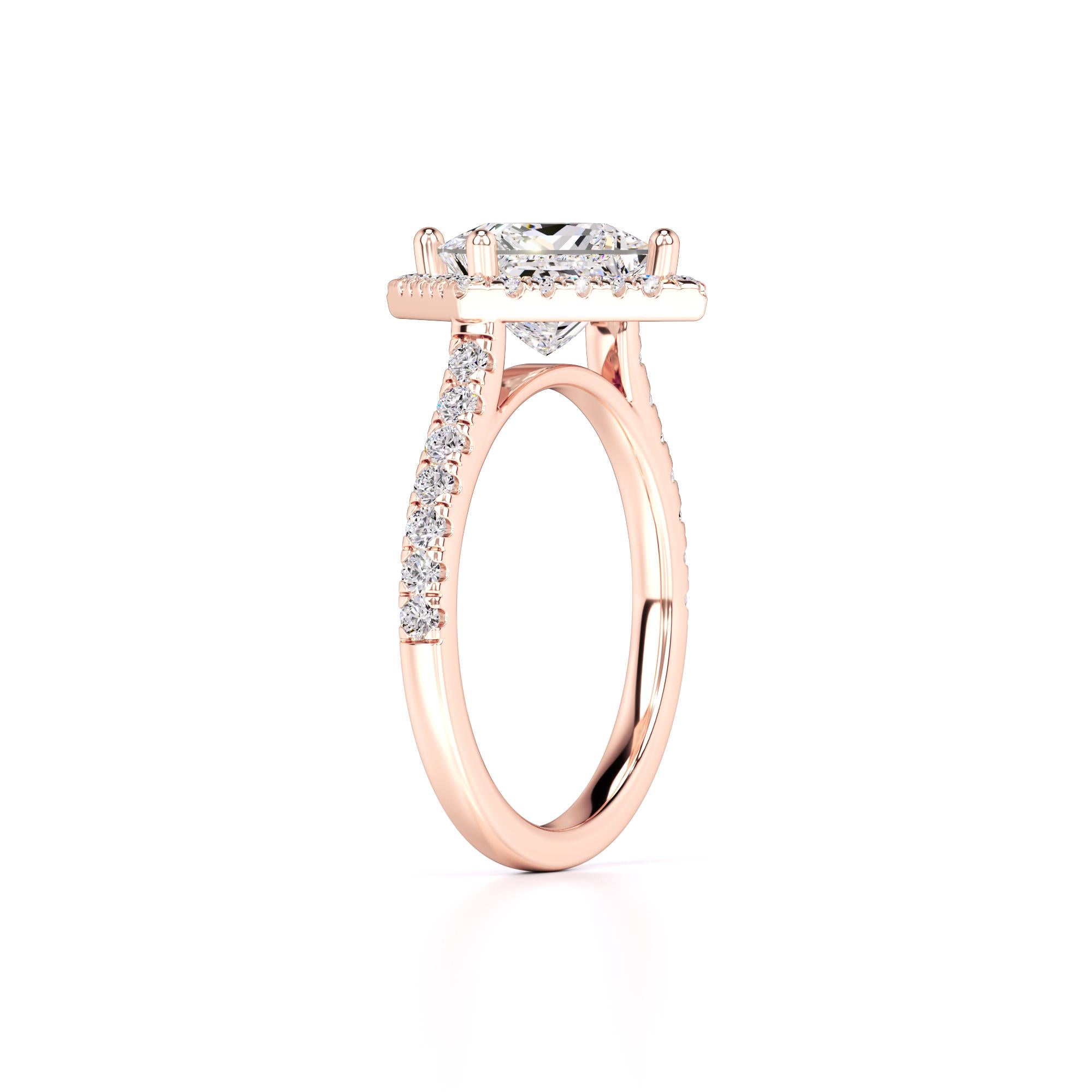 Ember Lab Grown Diamond Ring | Rose Gold | 3