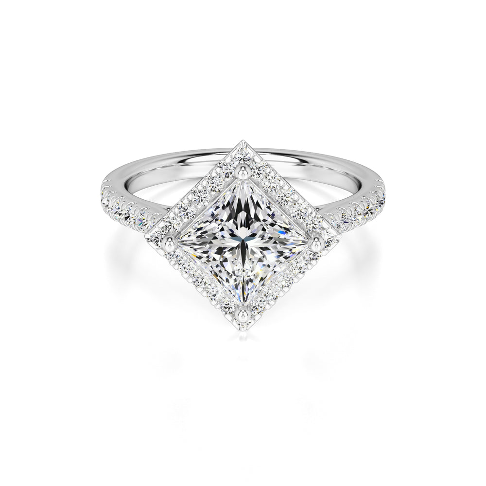 Ember Lab Grown Diamond Ring | White Gold | 1