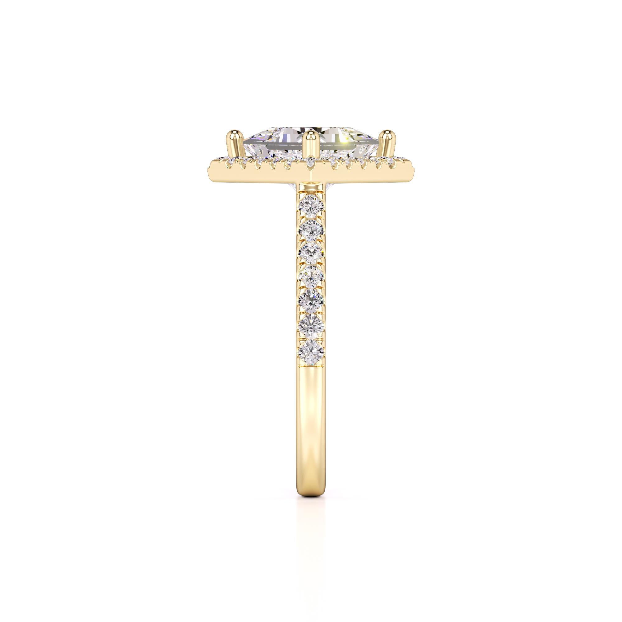 Ember Lab Grown Diamond Ring | Yellow Gold | 4