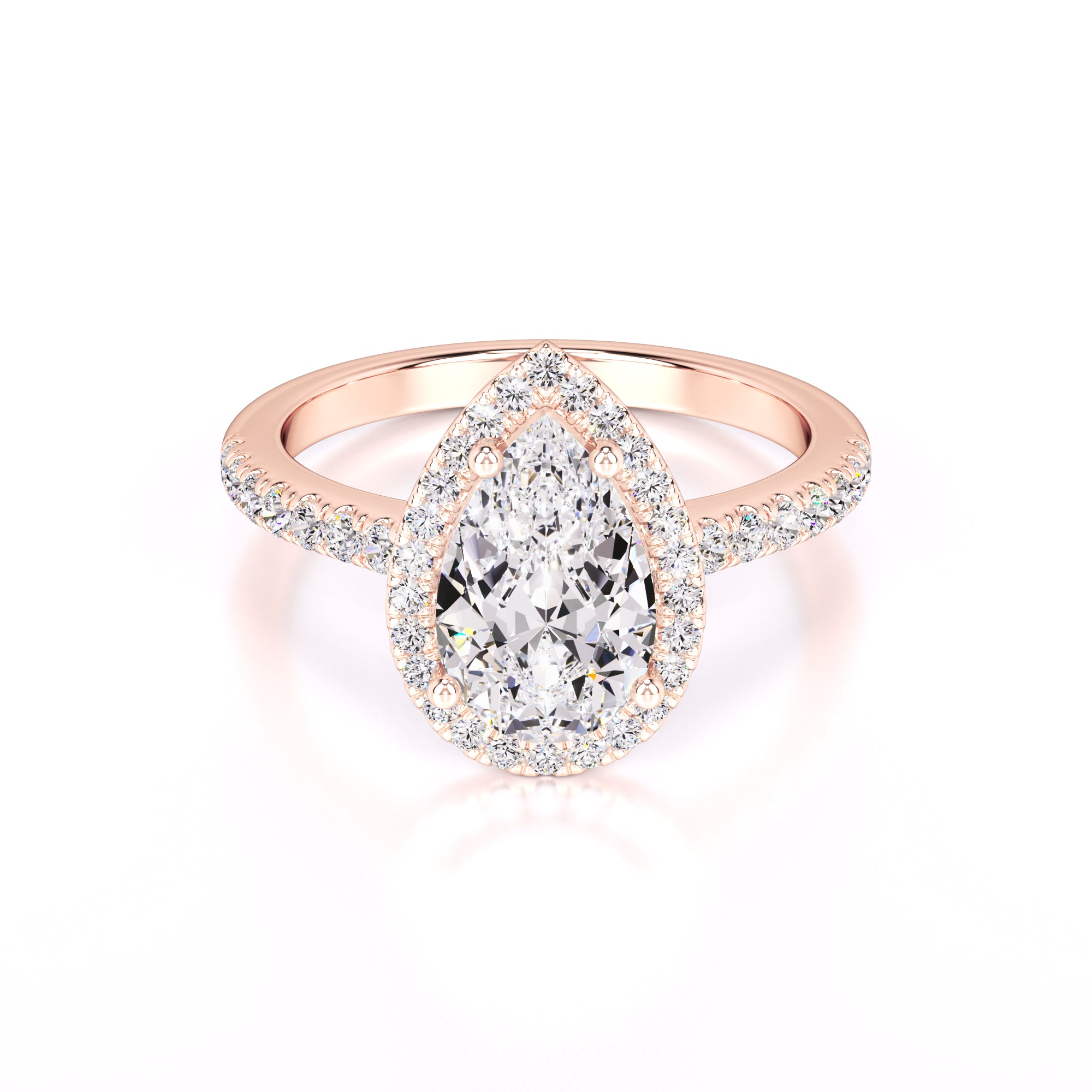 Samantha Lab Grown Diamond Ring | Rose Gold | 1