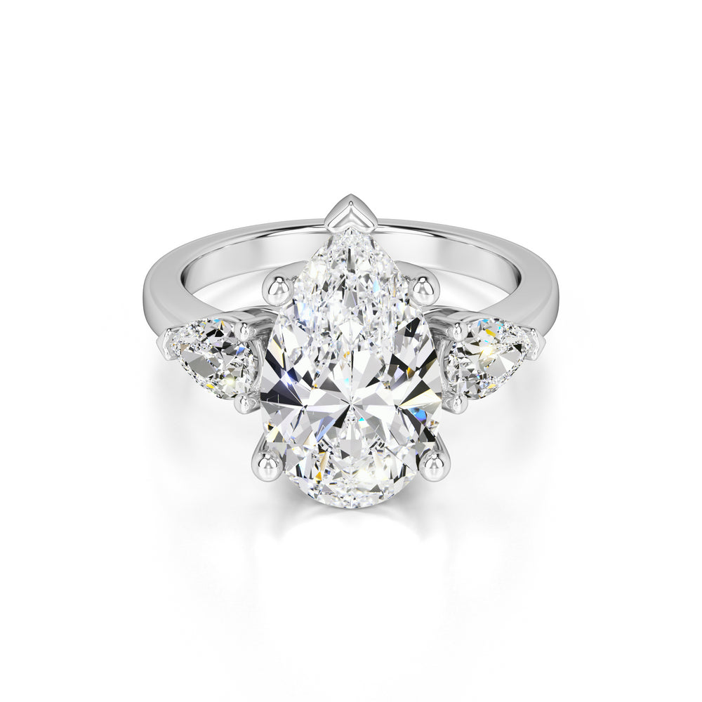 Sadie Lab Grown Diamond Ring | White Gold | 1