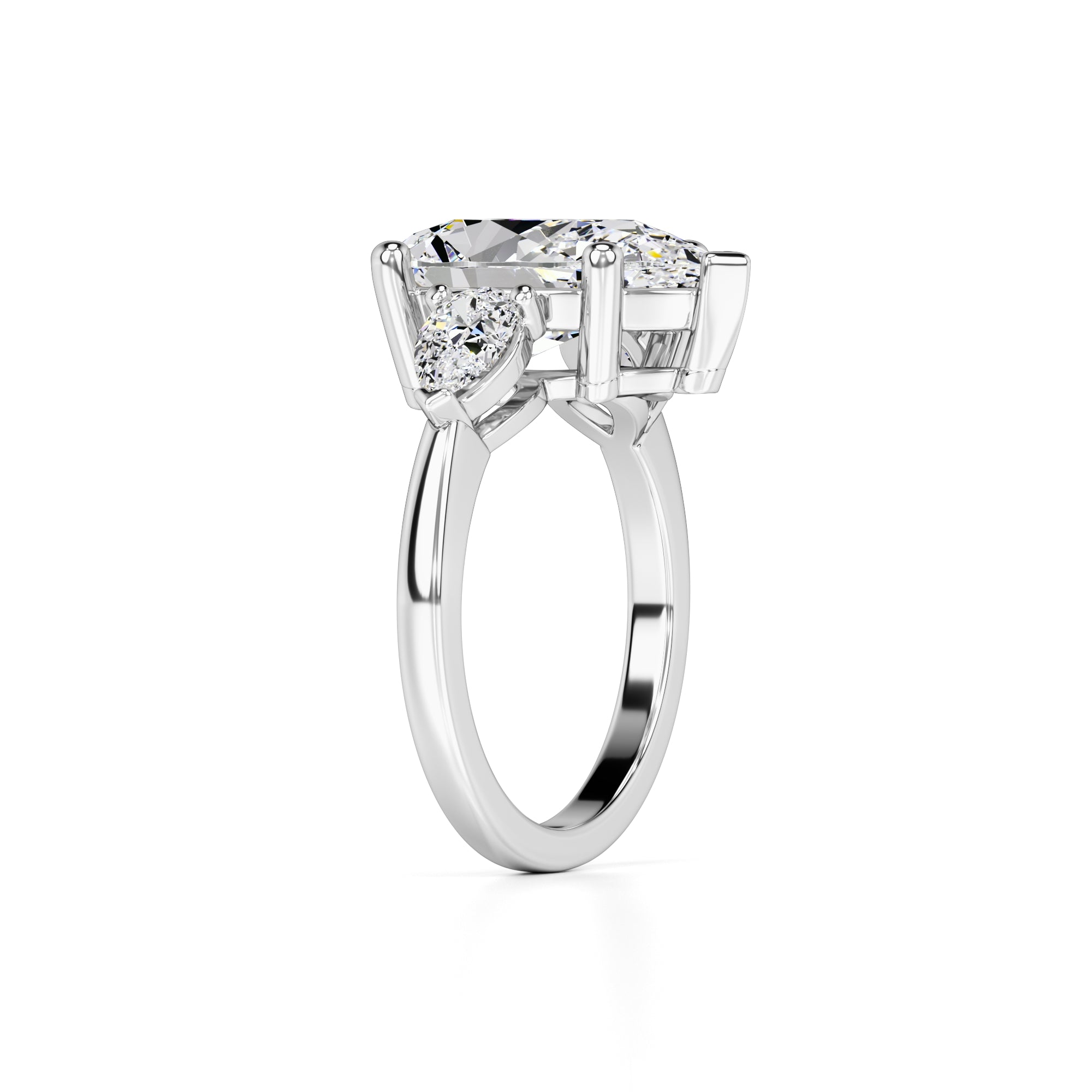 Sadie Lab Grown Diamond Ring | White Gold | 3
