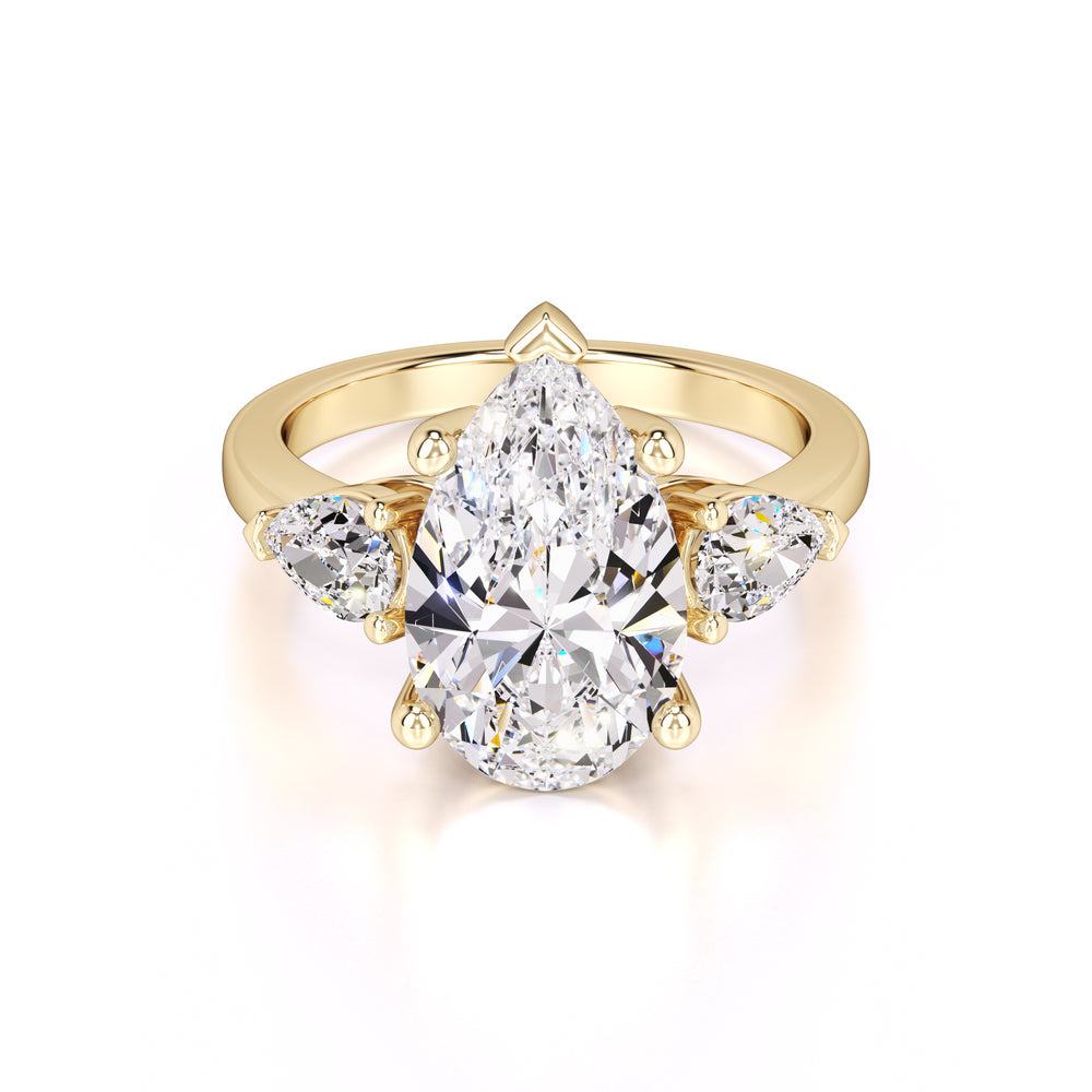 Sadie Lab Grown Diamond Ring | Yellow Gold | 1