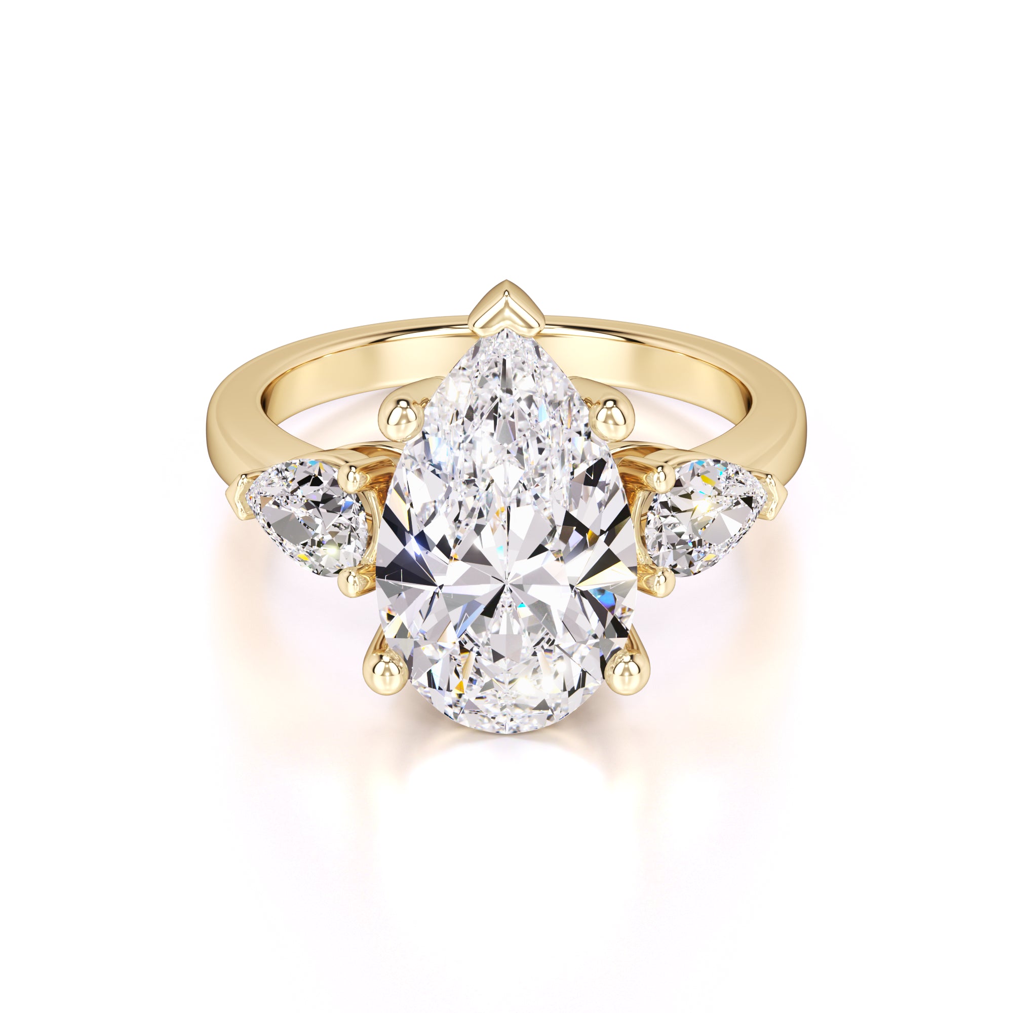 Sadie Lab Grown Diamond Ring | Yellow Gold | 1