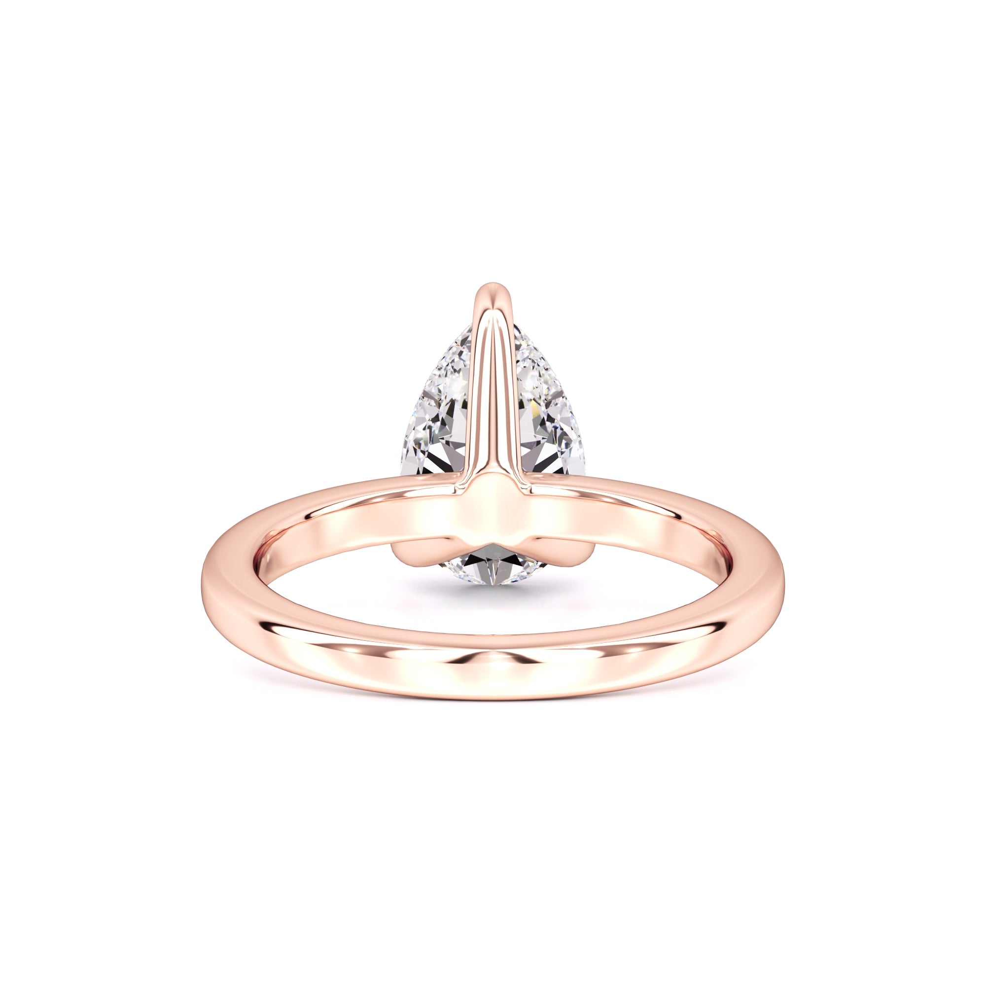 Mila Moissanite Ring | Rose Gold | 3