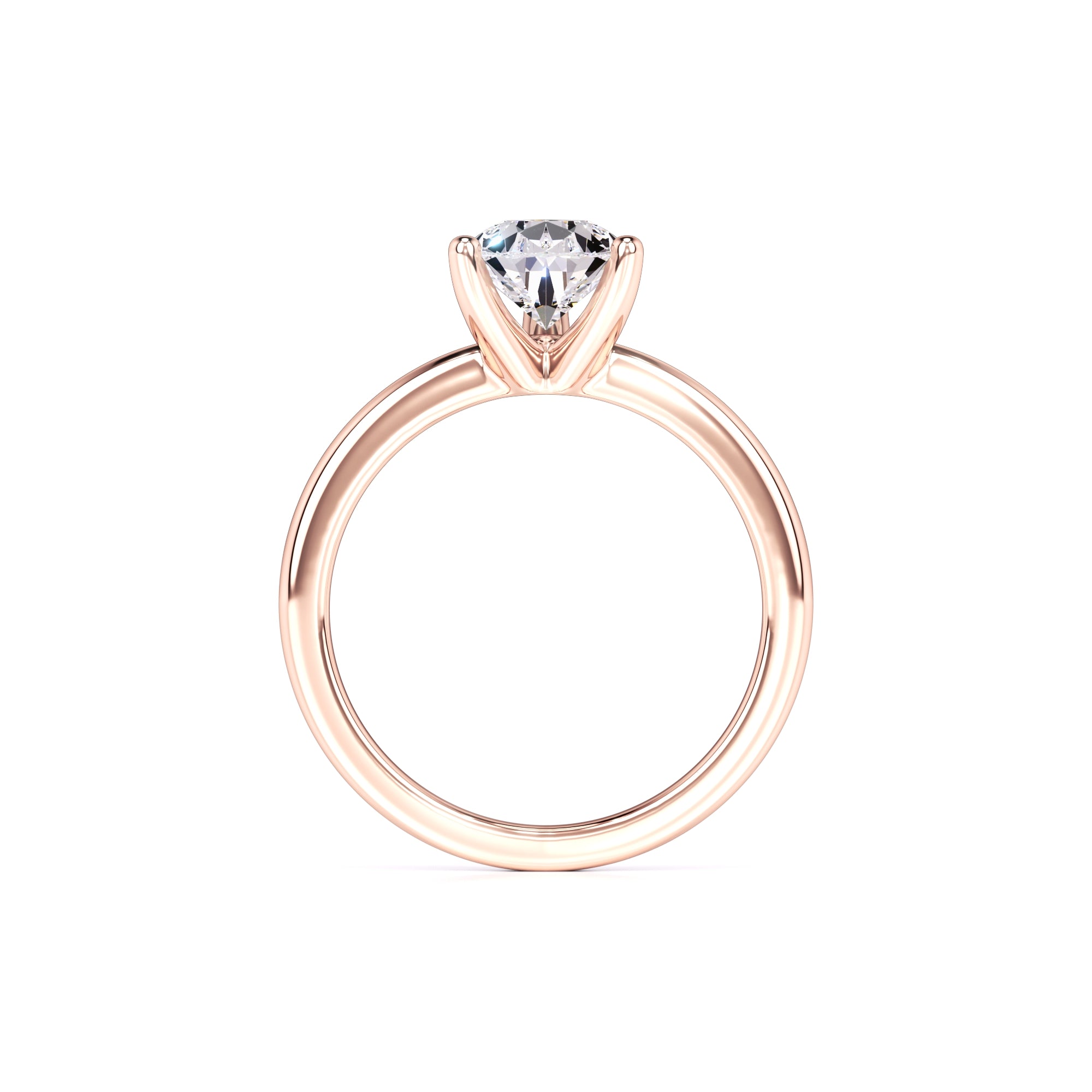Mila Moissanite Ring | Rose Gold | 4