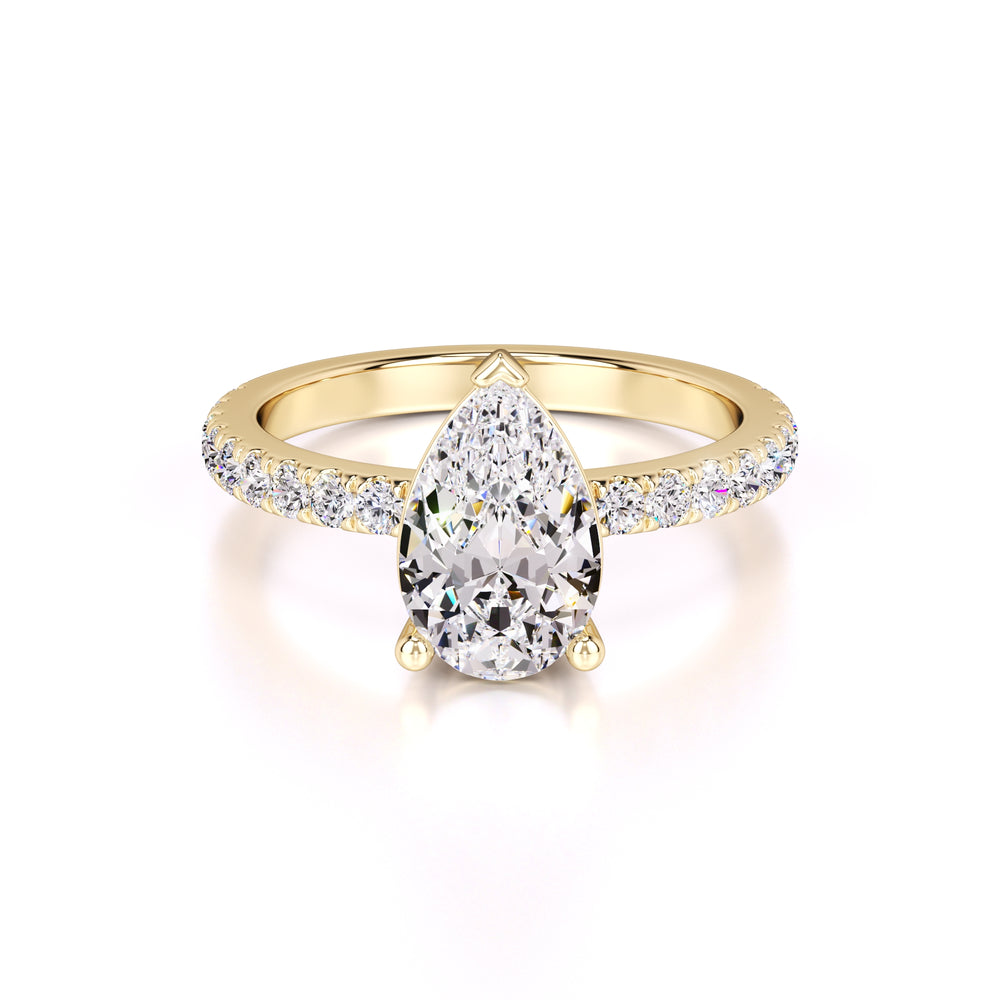 Gabriela Lab Grown Diamond Ring | Yellow Gold | 1