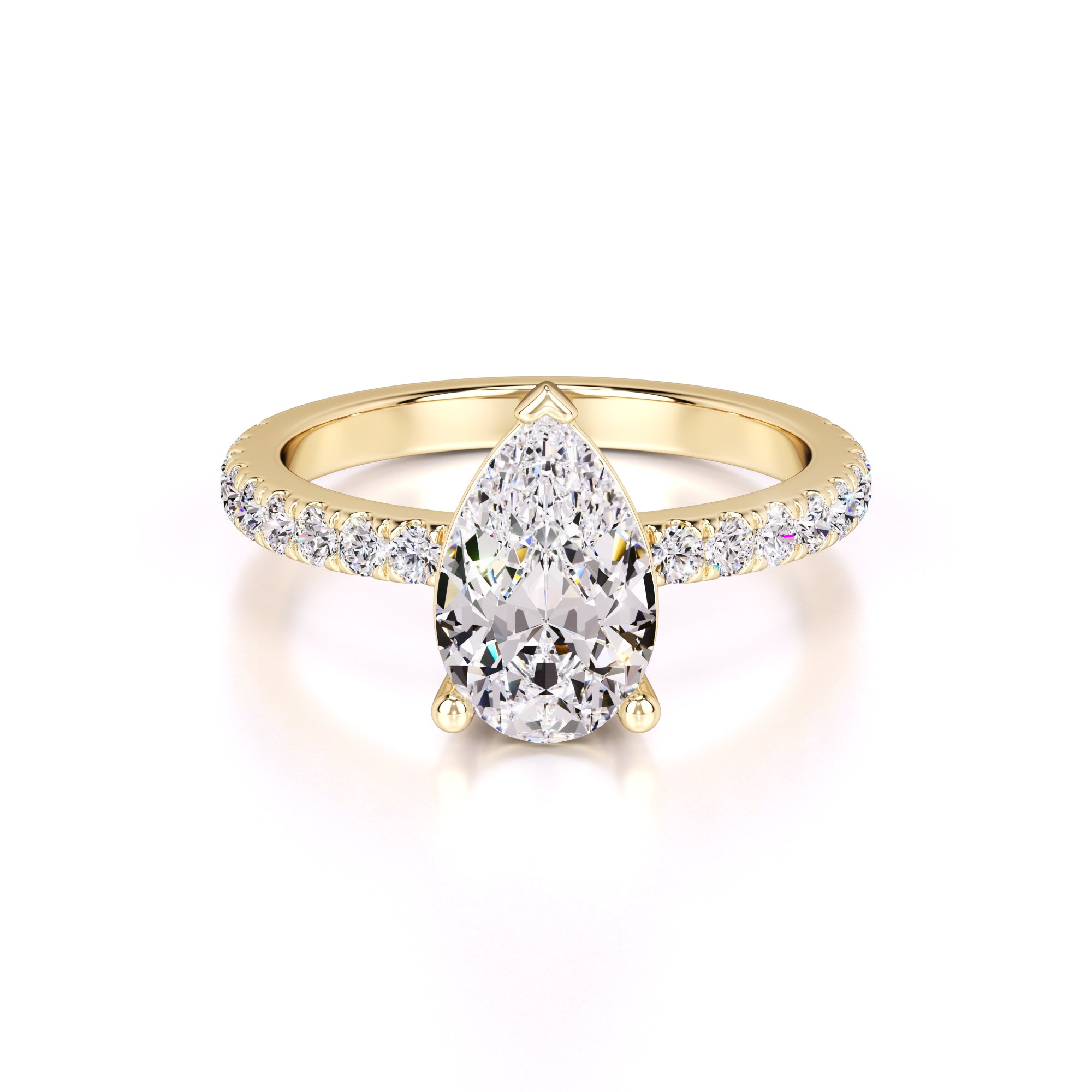 Gabriela Lab Grown Diamond Ring | Yellow Gold | 1