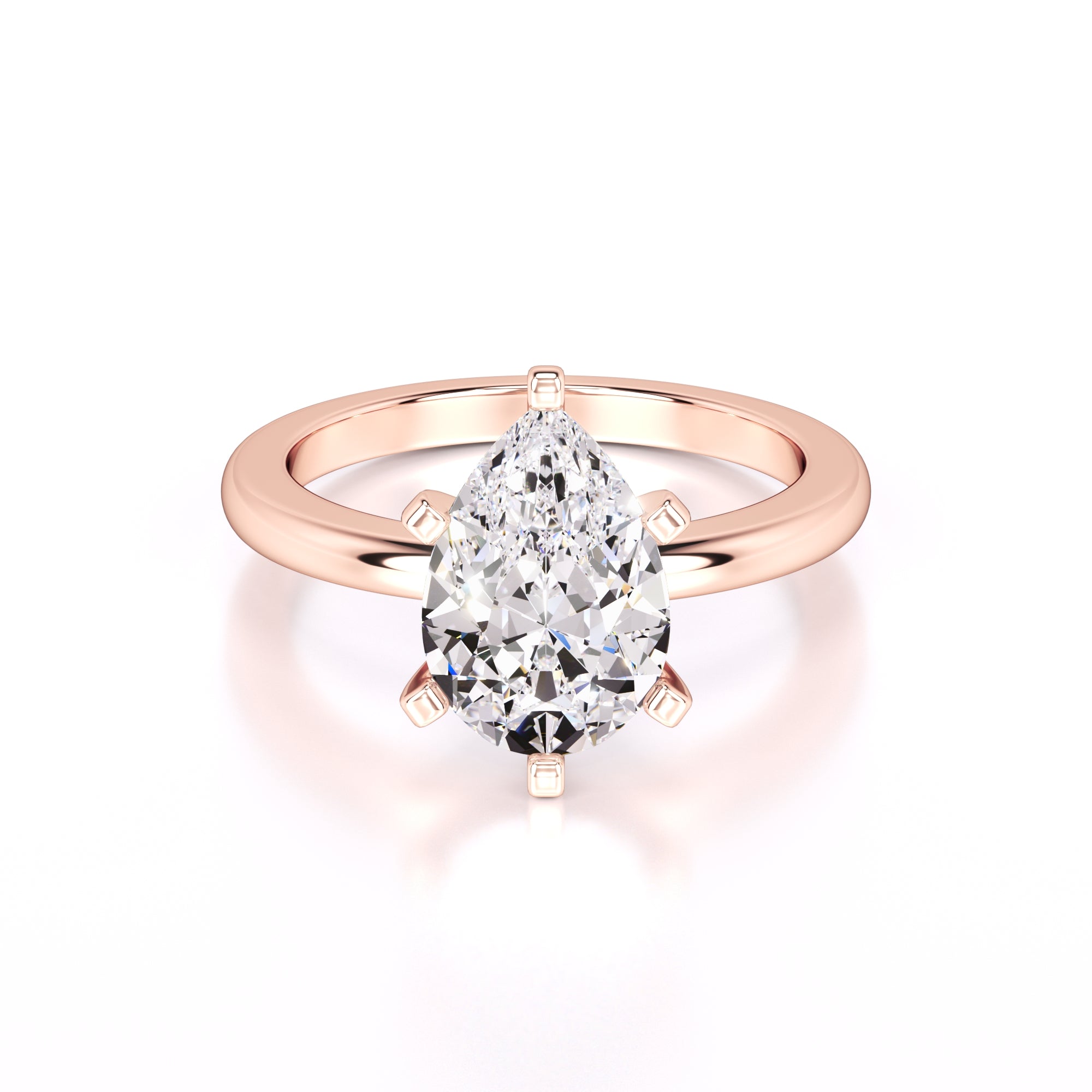 Addison Lab Grown Diamond Ring | Rose Gold | 1