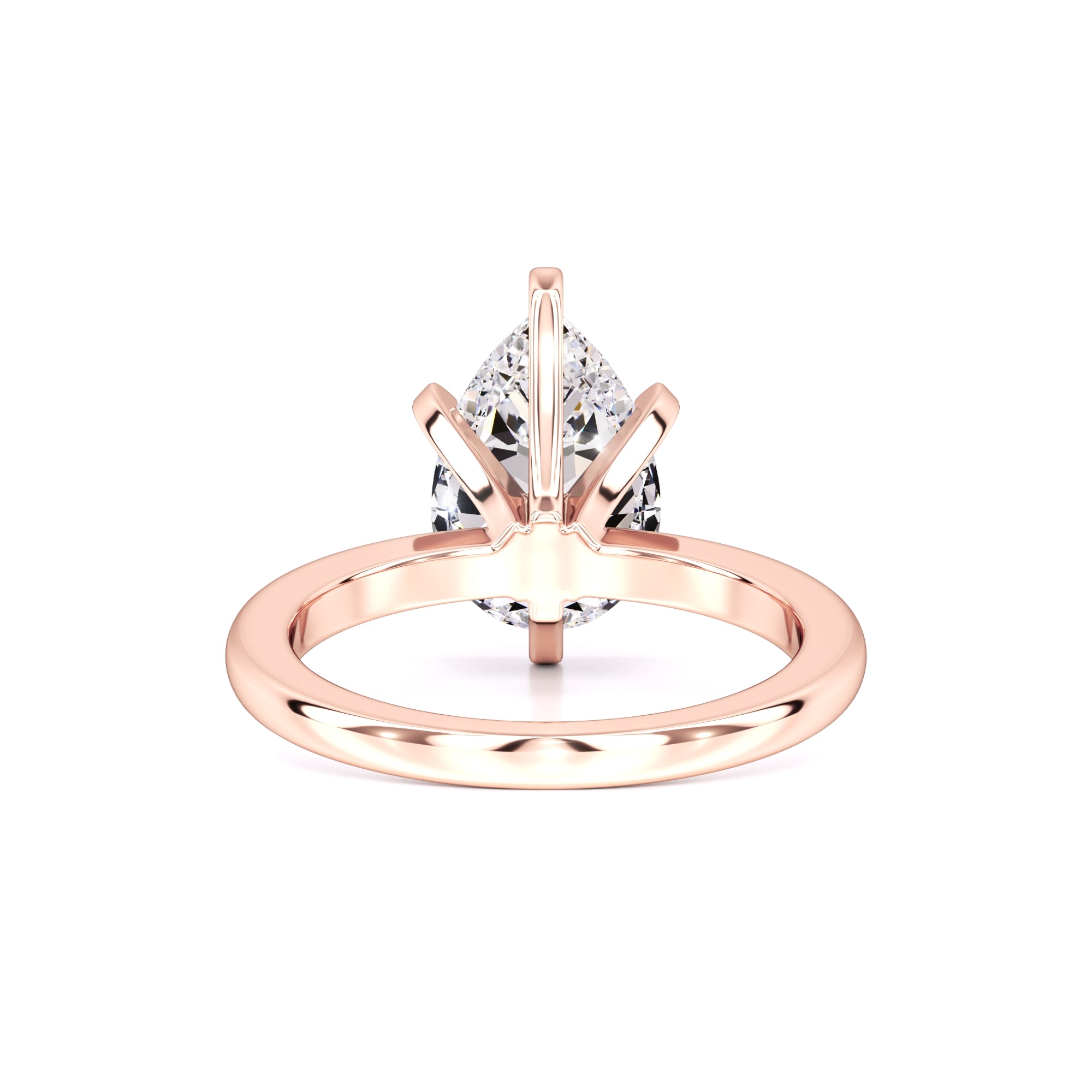 Addison Moissanite Ring | Rose Gold | 3