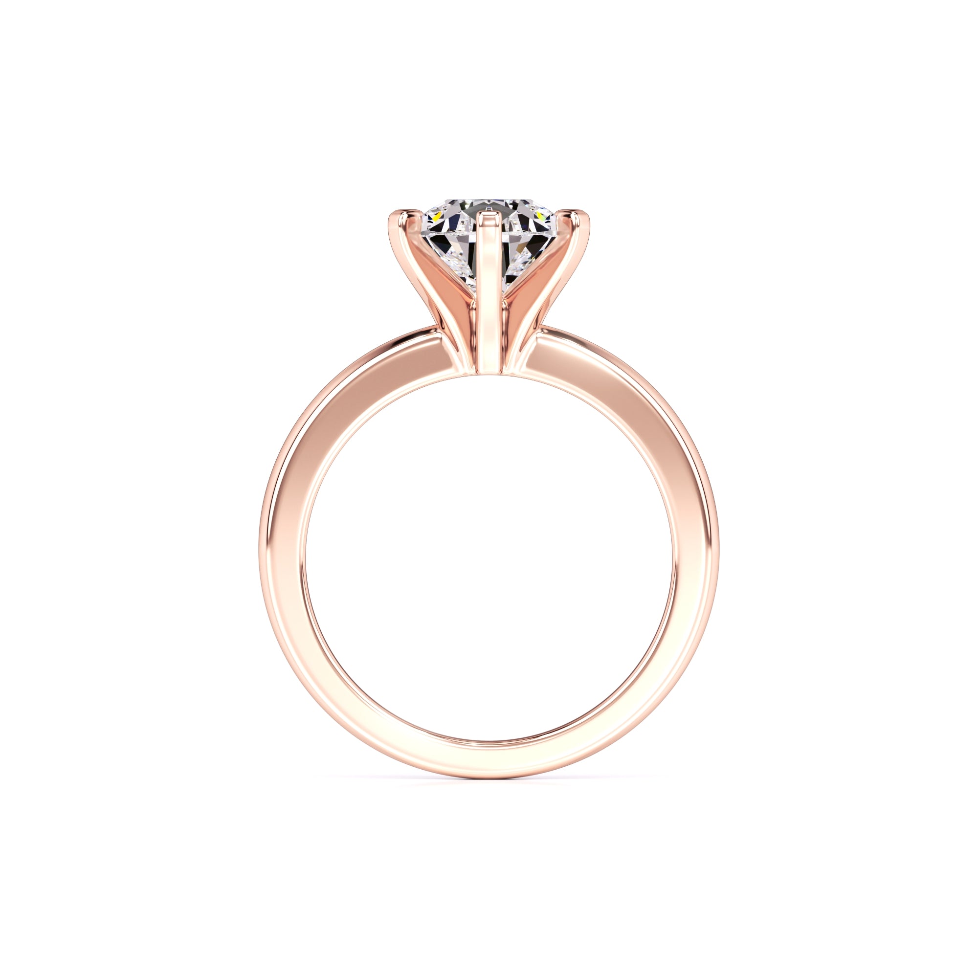 Addison Moissanite Ring | Rose Gold | 4