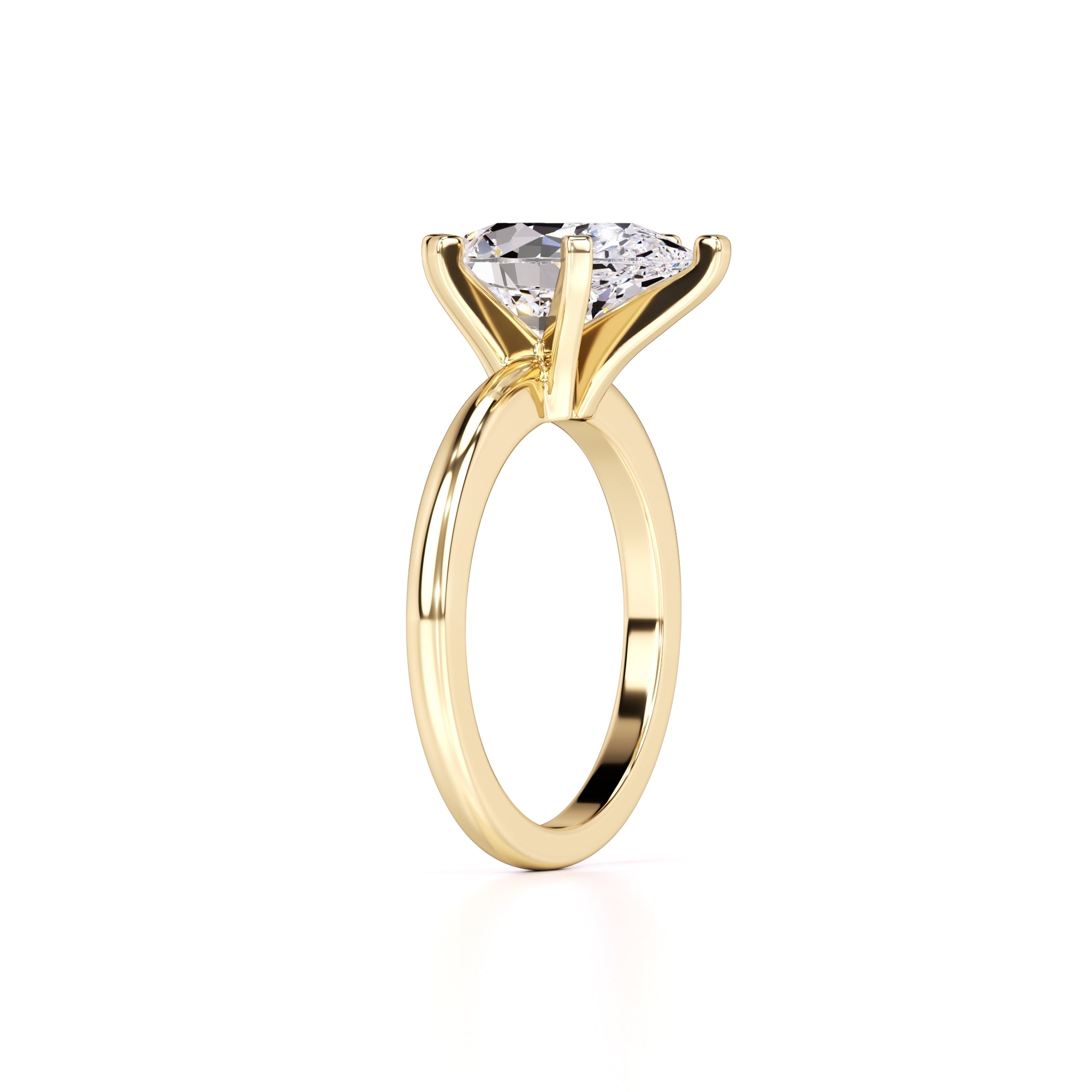 Addison Lab Grown Diamond Ring | Yellow Gold | 3