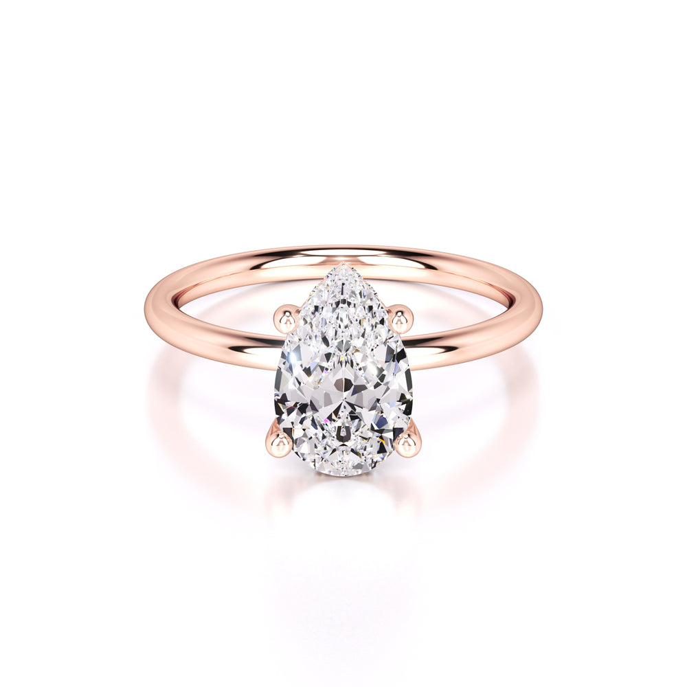Alexis Lab Grown Diamond Ring | Rose Gold | 1