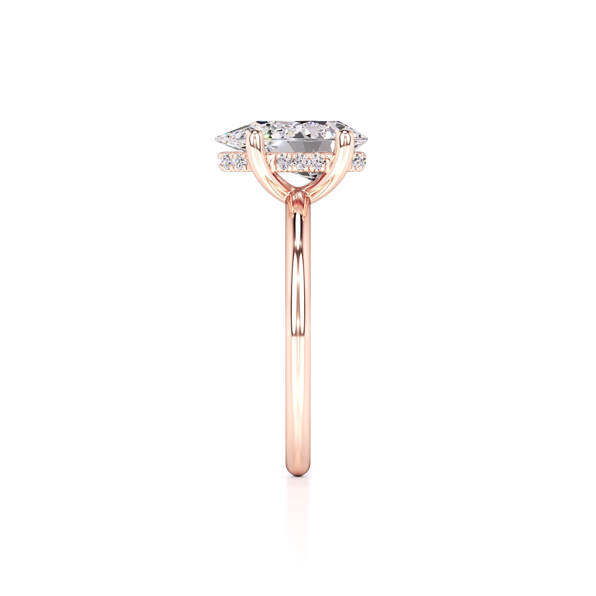 Alexis Lab Grown Diamond Ring | Rose Gold | 4