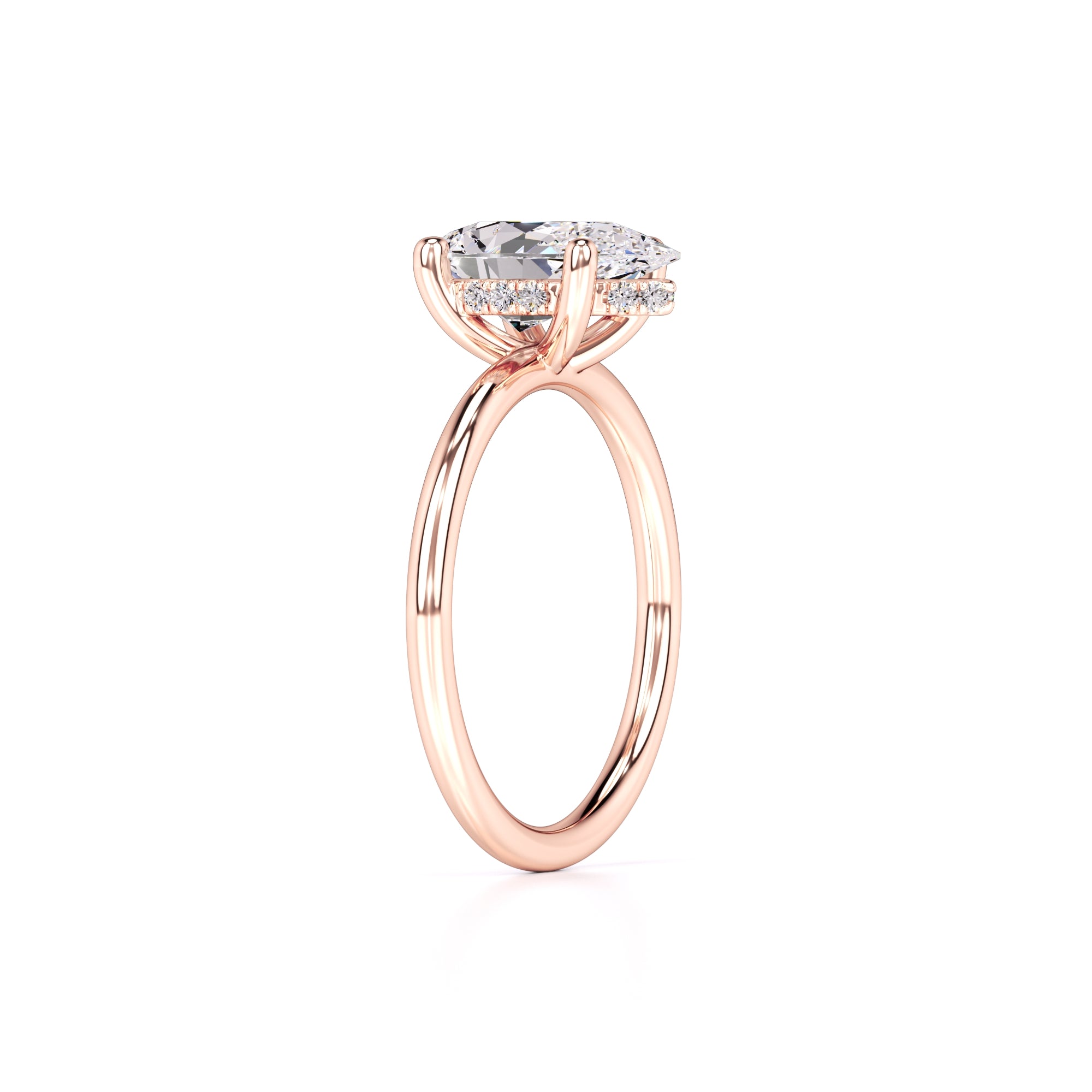 Alexis Lab Grown Diamond Ring | Rose Gold | 3