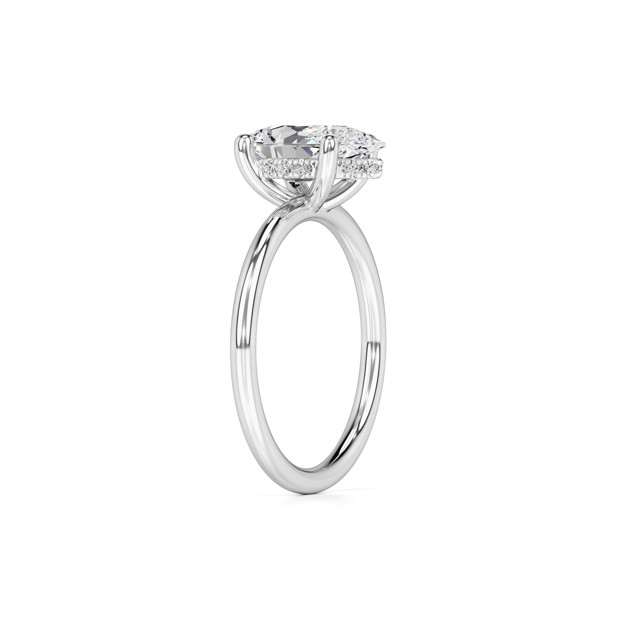 Alexis Lab Grown Diamond Ring | White Gold | 3