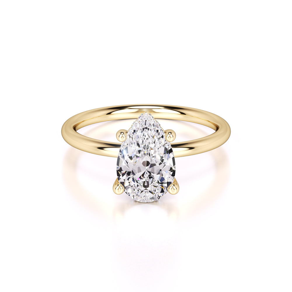 Alexis Lab Grown Diamond Ring | Yellow Gold | 1