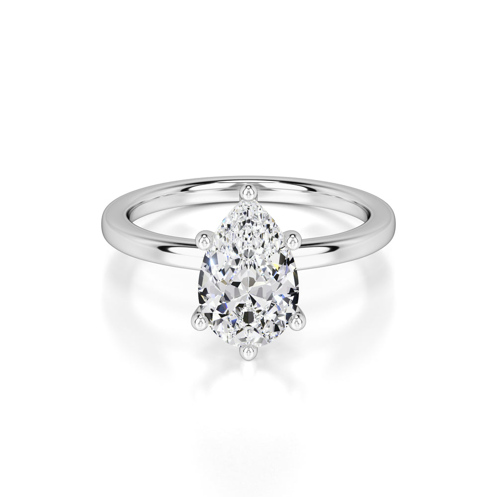 Ashley Lab Grown Diamond Ring | White Gold | 1
