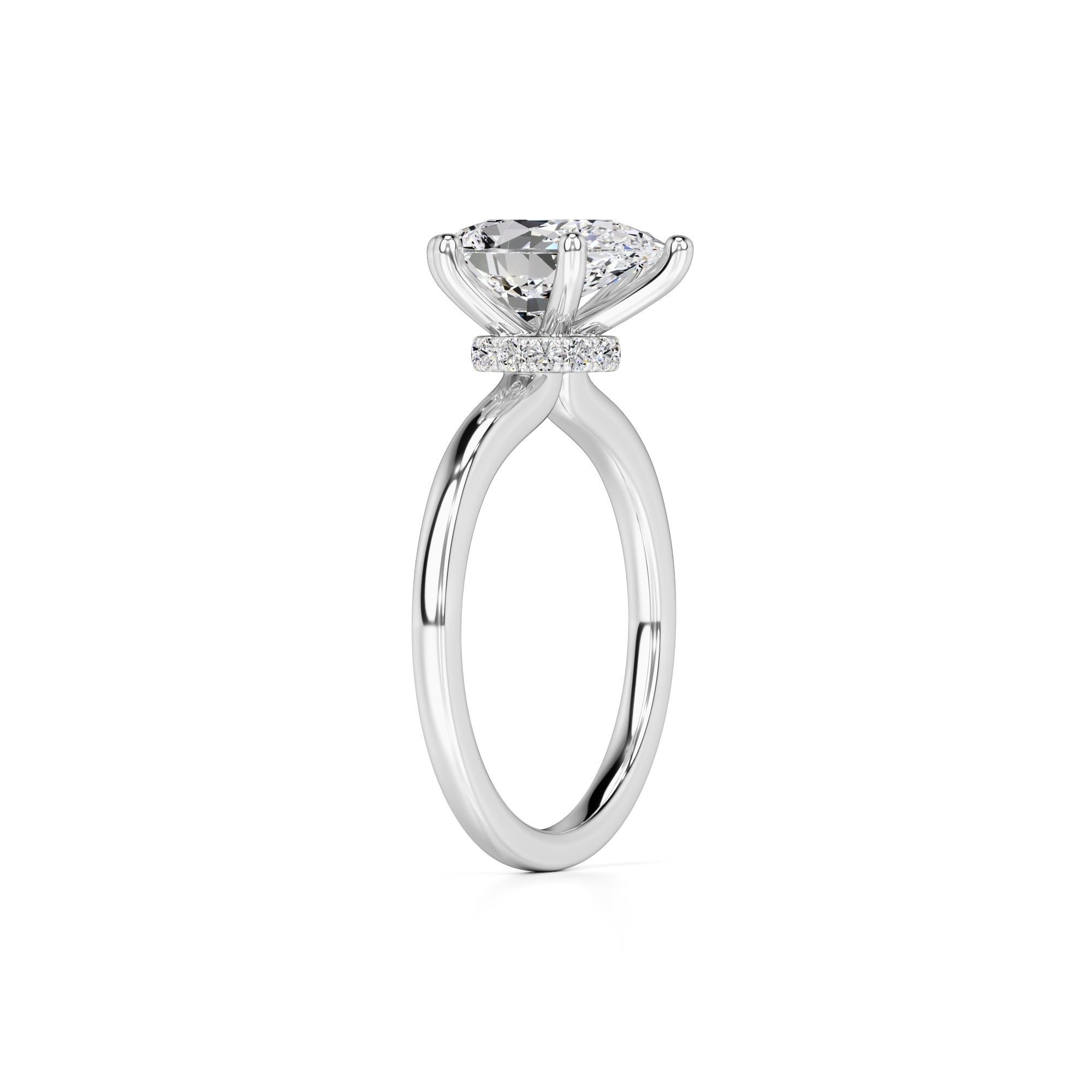 Ashley Lab Grown Diamond Ring | White Gold | 3