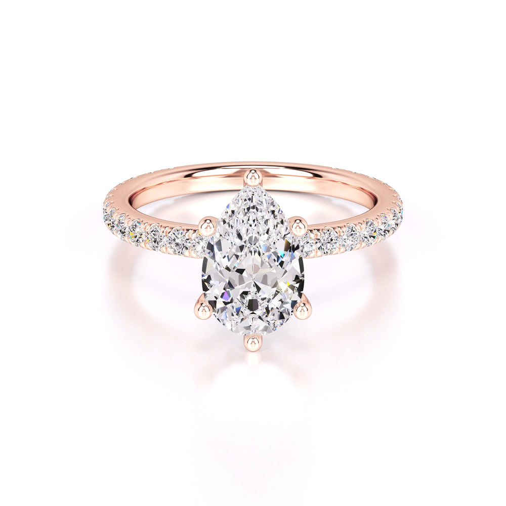 Caroline Lab Grown Diamond Ring | Rose Gold | 1