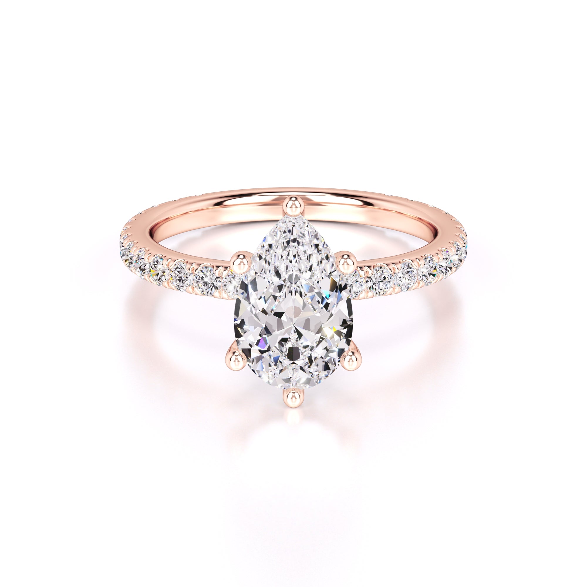 Caroline Lab Grown Diamond Ring | Rose Gold | 1