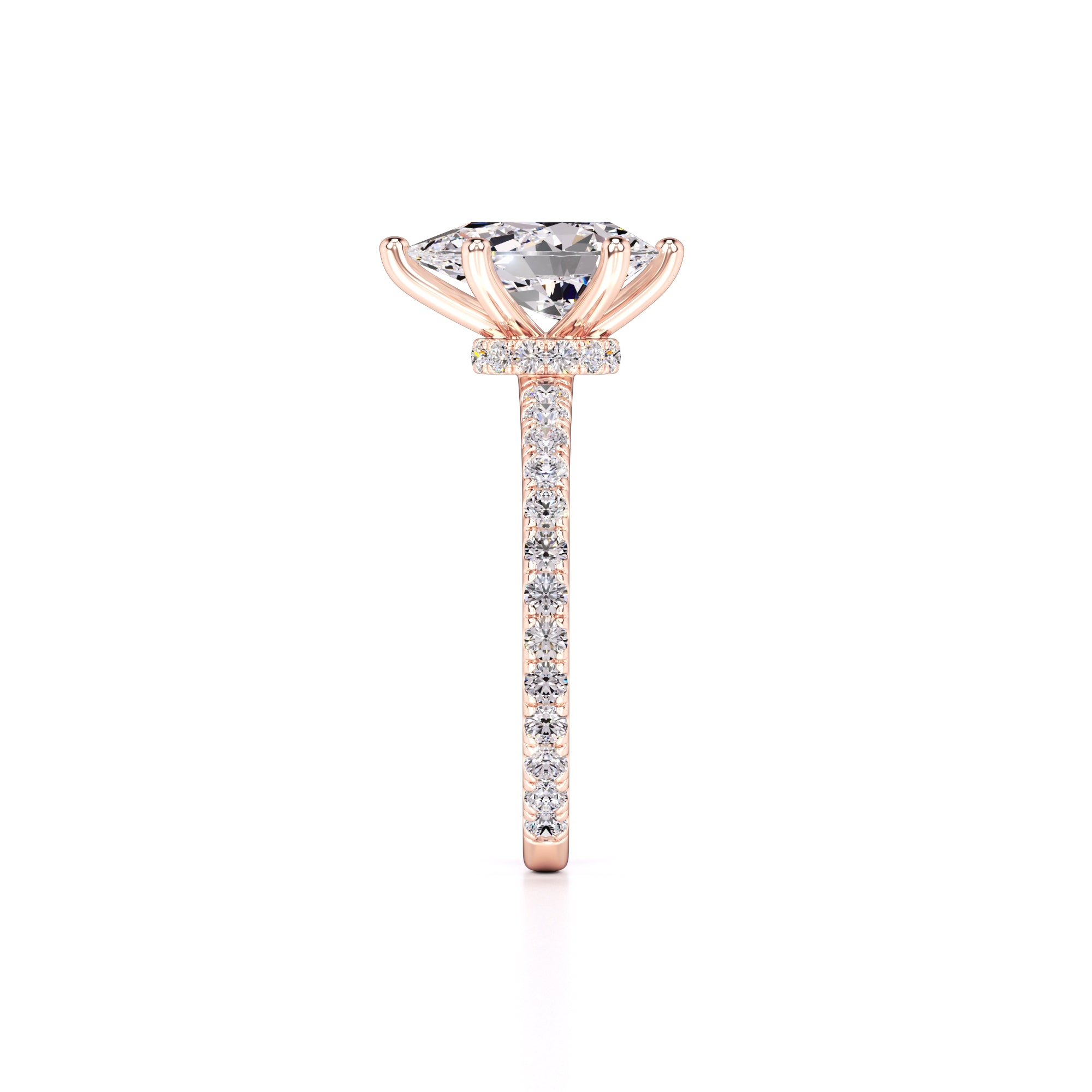 Caroline Lab Grown Diamond Ring | Rose Gold | 4