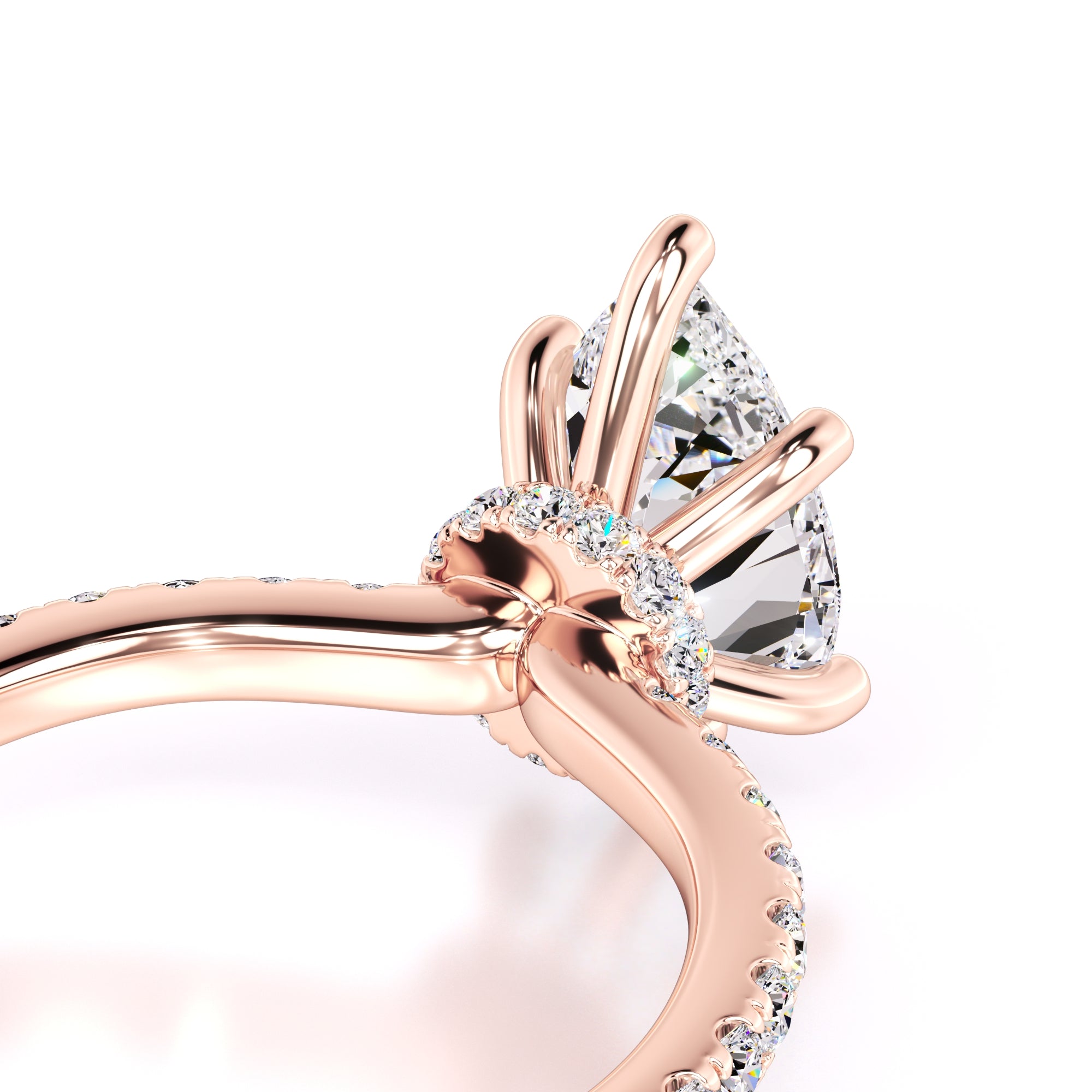 Caroline Lab Grown Diamond Ring | Rose Gold | 2