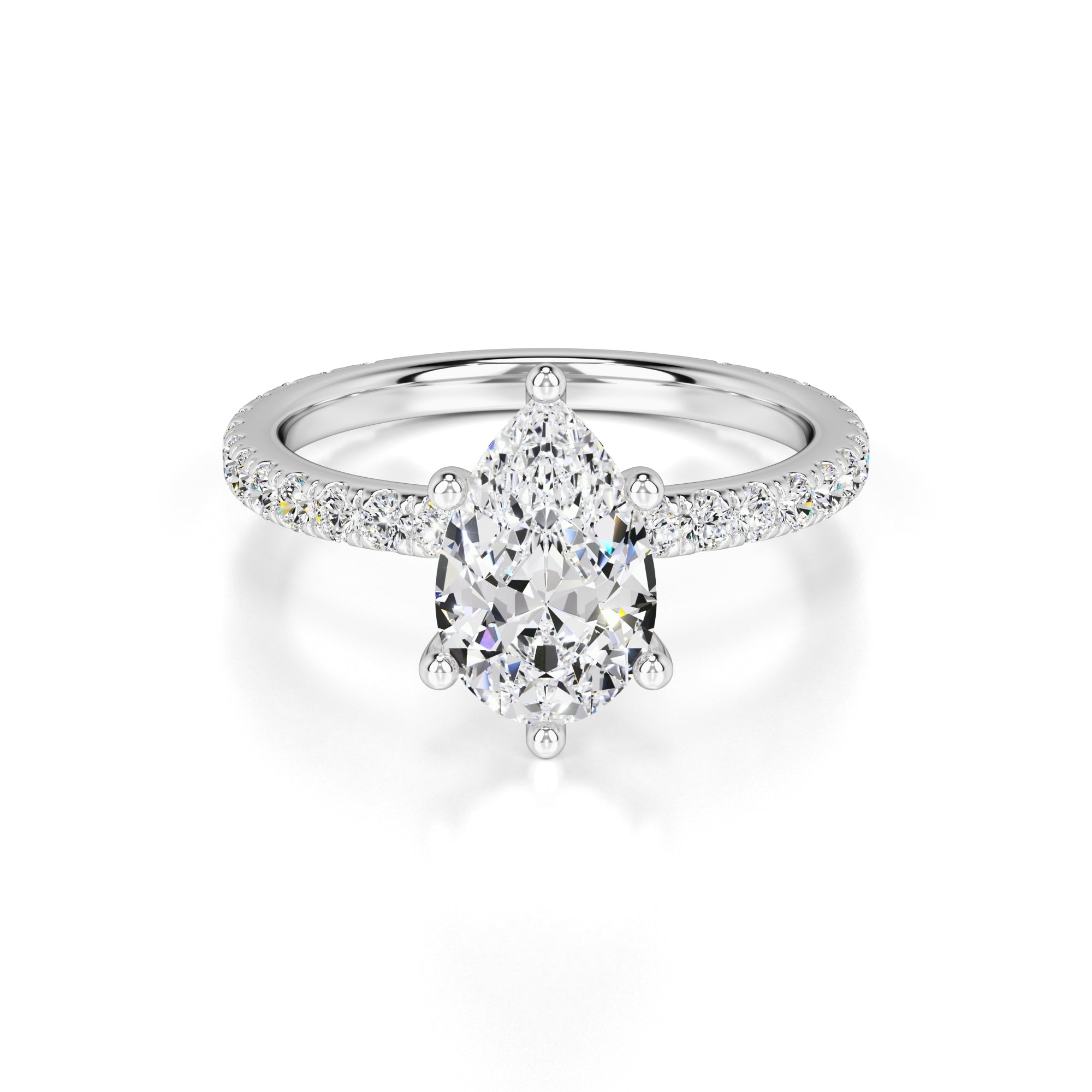 Caroline Lab Grown Diamond Ring | White Gold | 1
