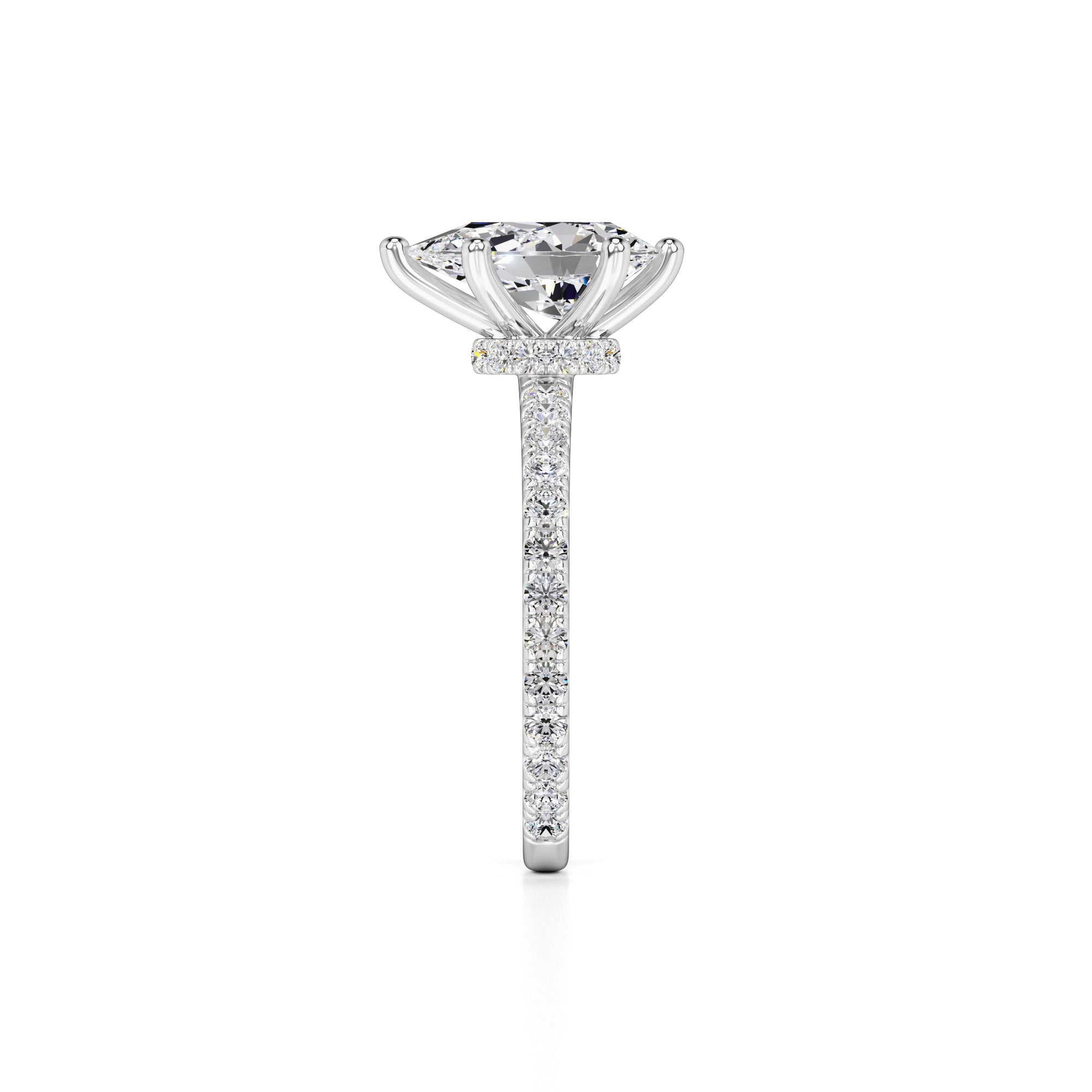 Caroline Lab Grown Diamond Ring | White Gold | 4