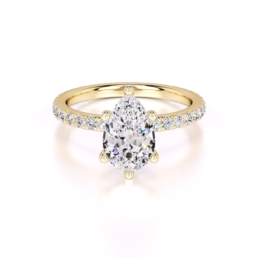 Caroline Lab Grown Diamond Ring | Yellow Gold | 1