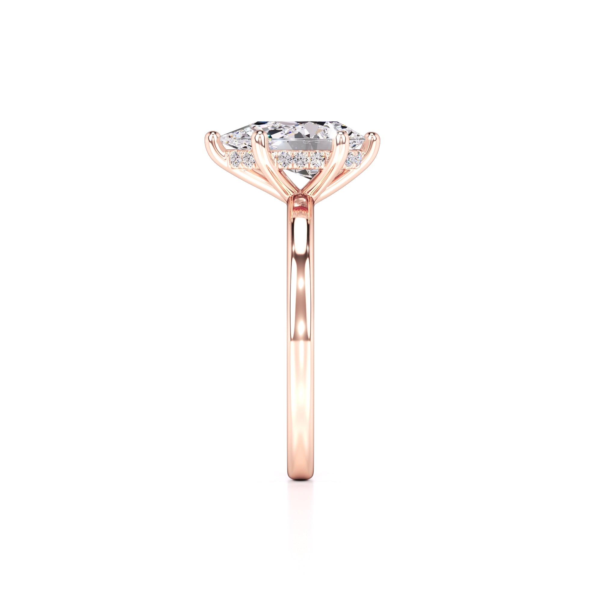 Daisy Lab Grown Diamond Ring | Rose Gold | 4