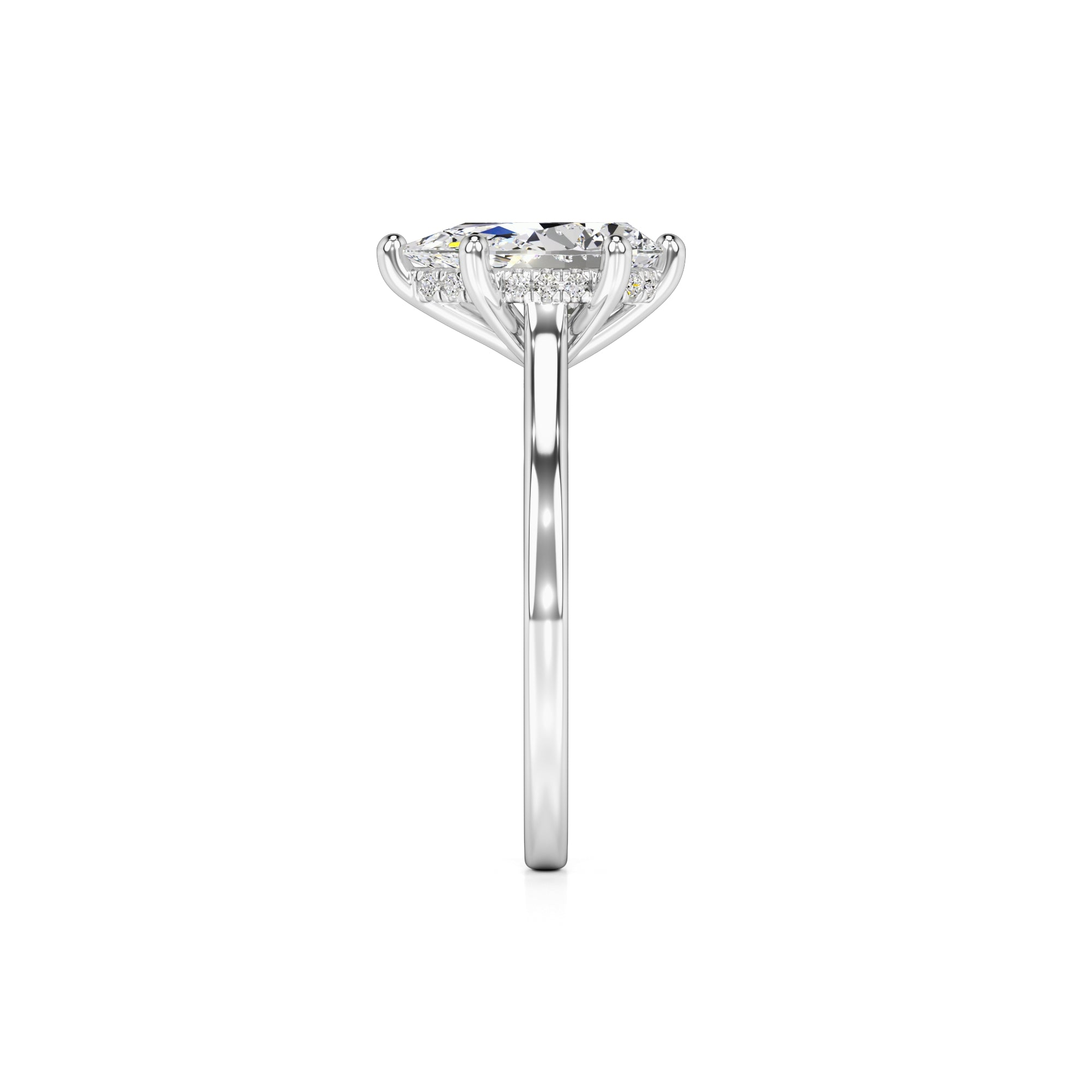 Cardi Lab Grown Diamond Ring | White Gold | 4