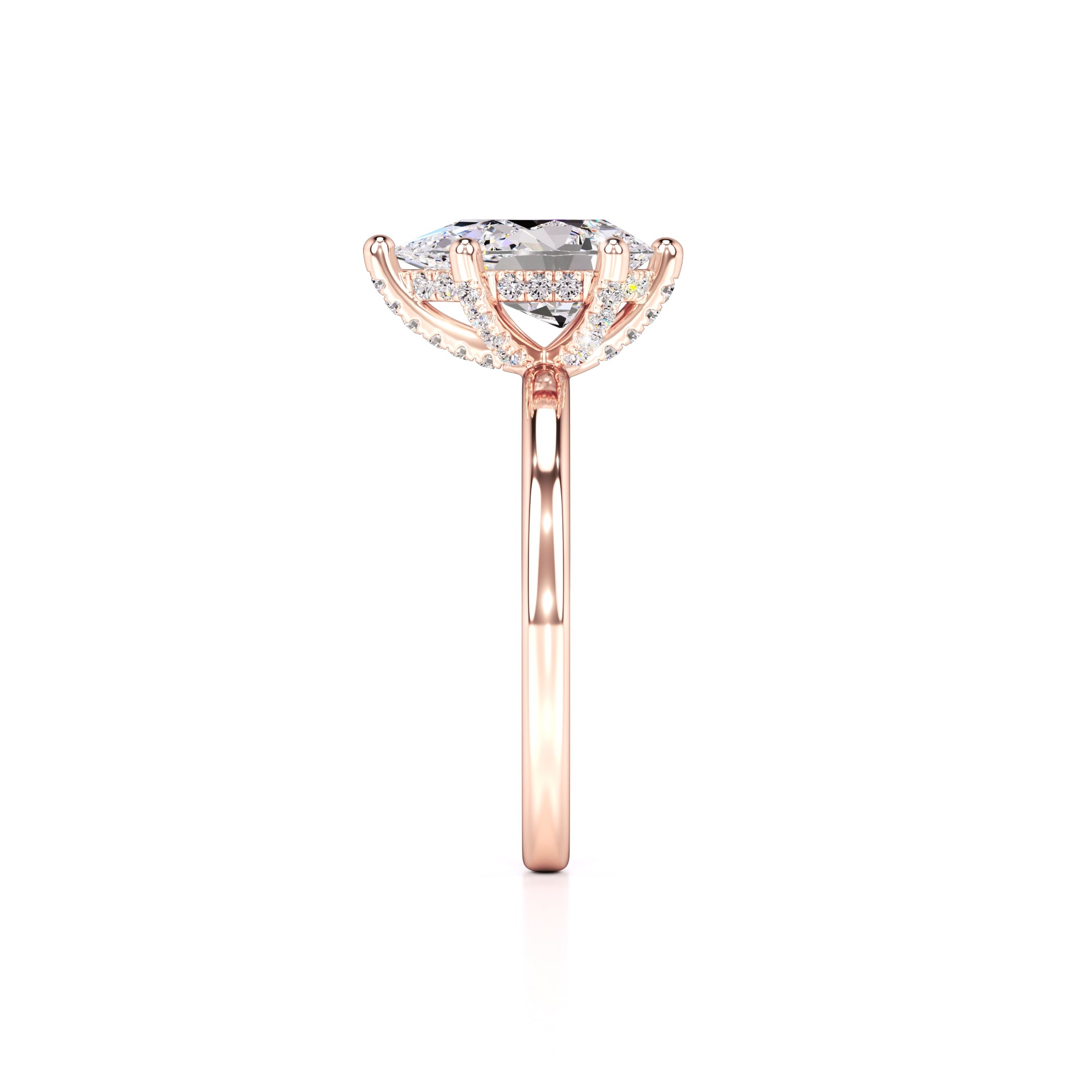 Jocelyn Lab Grown Diamond Ring | Rose Gold | 4