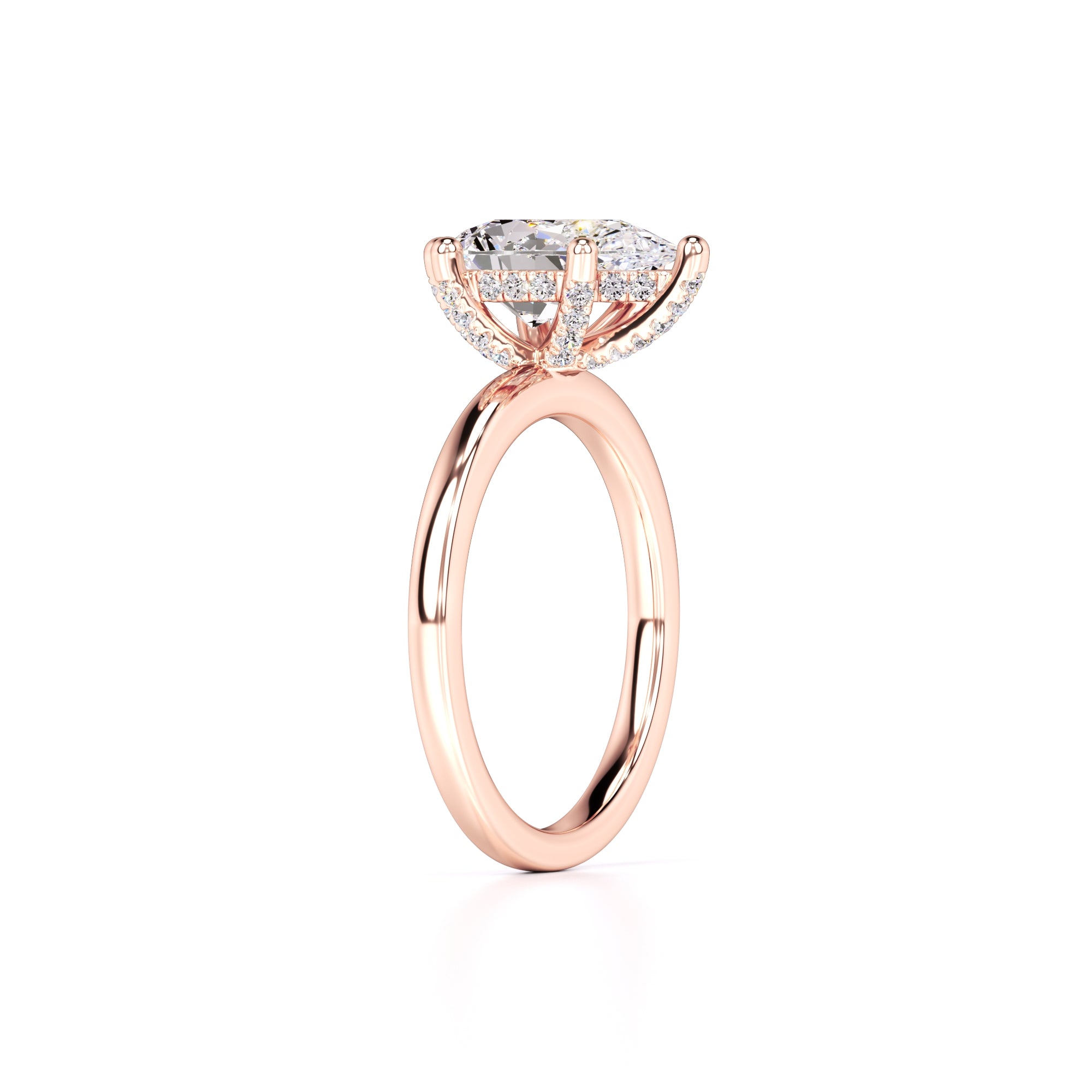 Jocelyn Lab Grown Diamond Ring | Rose Gold | 3