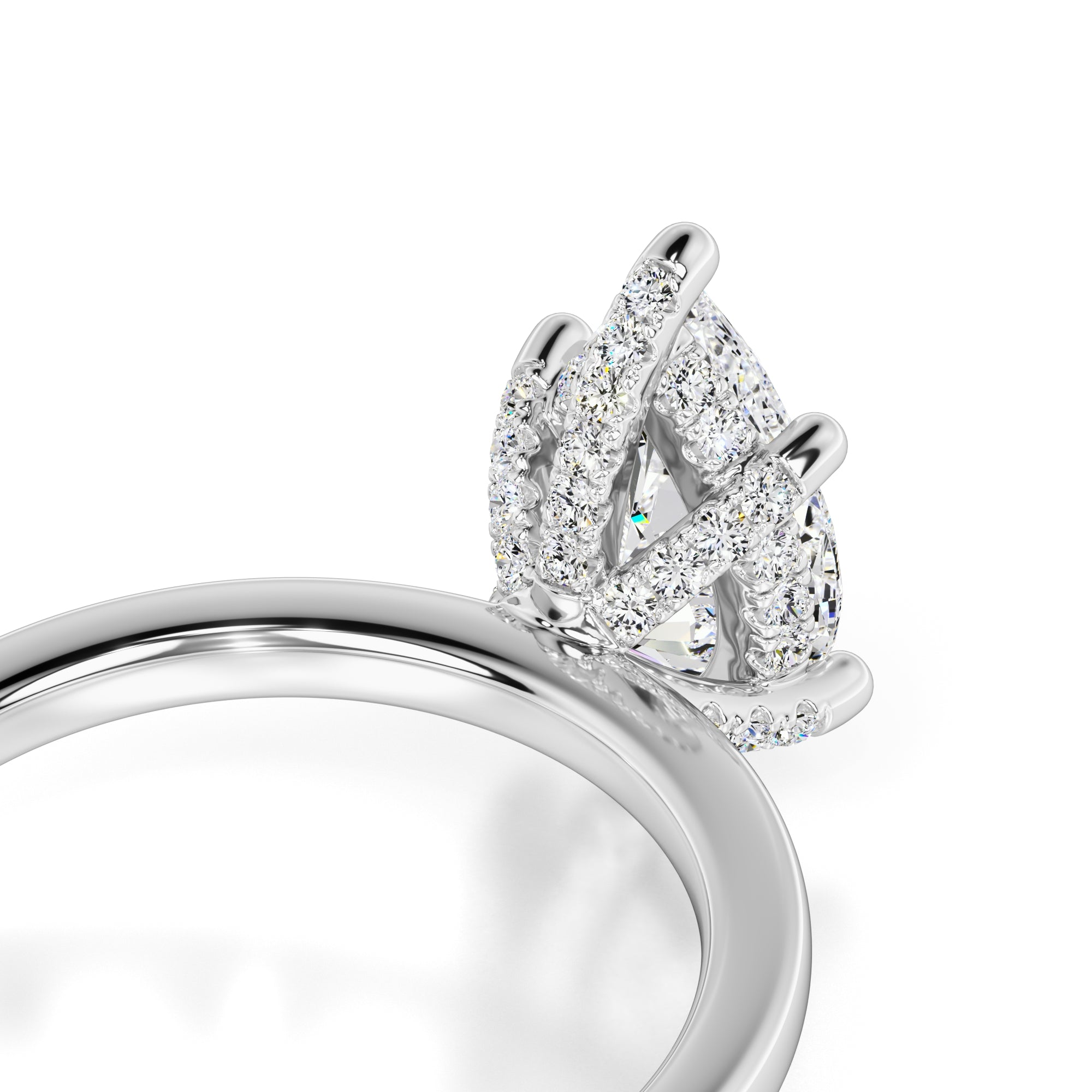 Jocelyn Lab Grown Diamond Ring | White Gold | 2