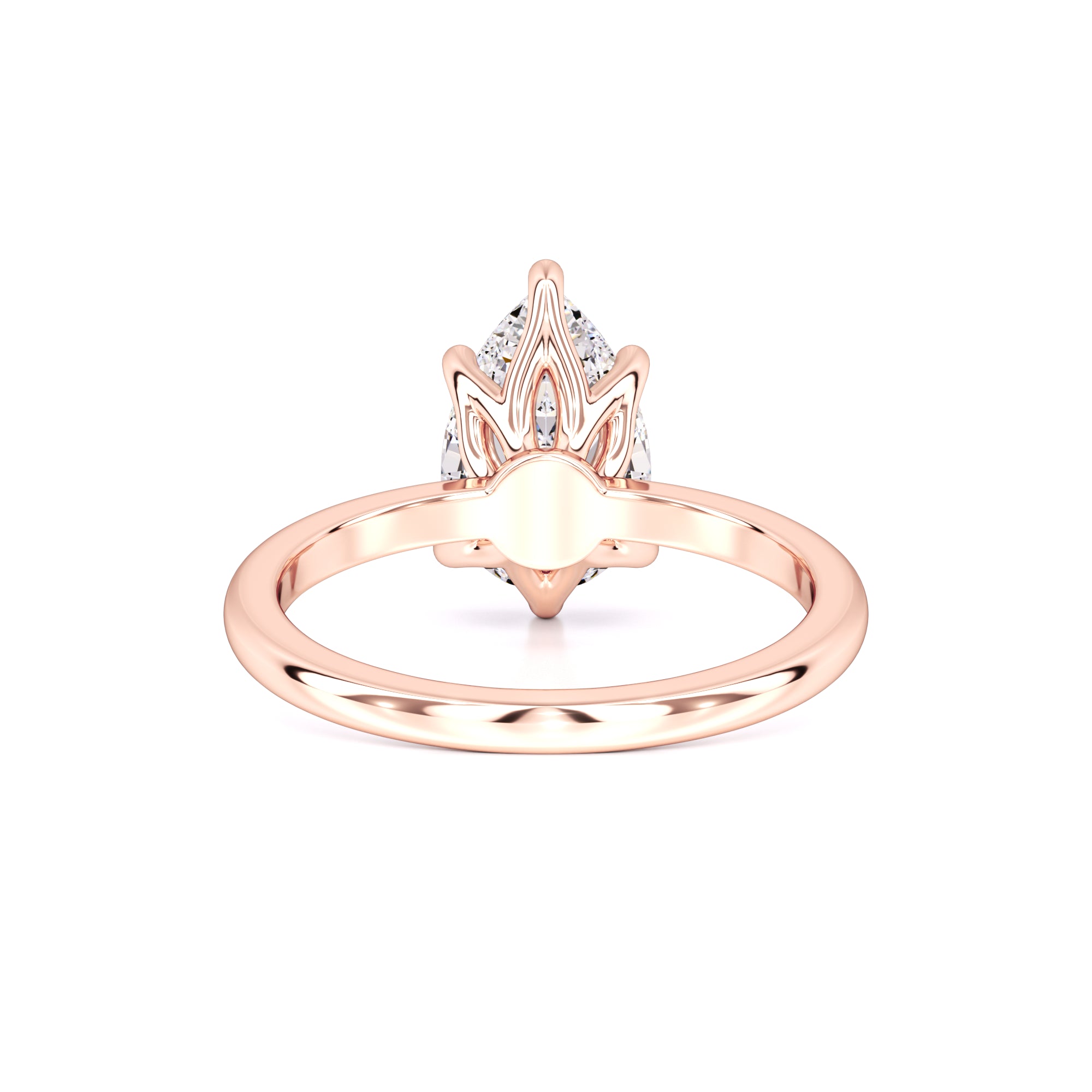 Kinsley Moissanite Ring | Rose Gold | 3