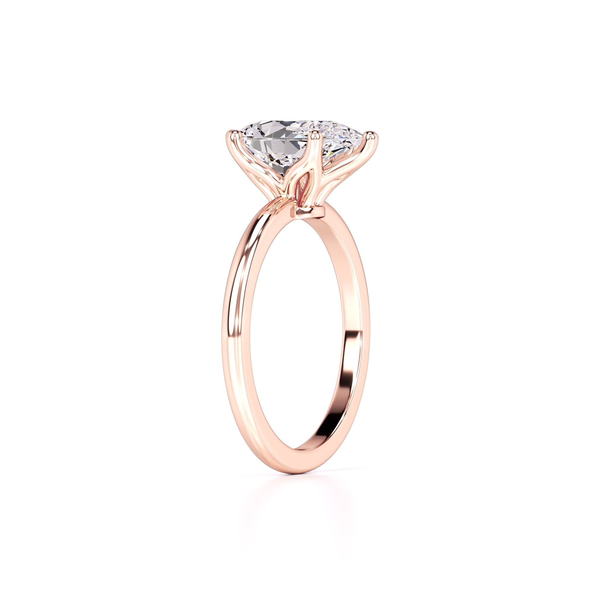 Kinsley Lab Grown Diamond Ring | Rose Gold | 3