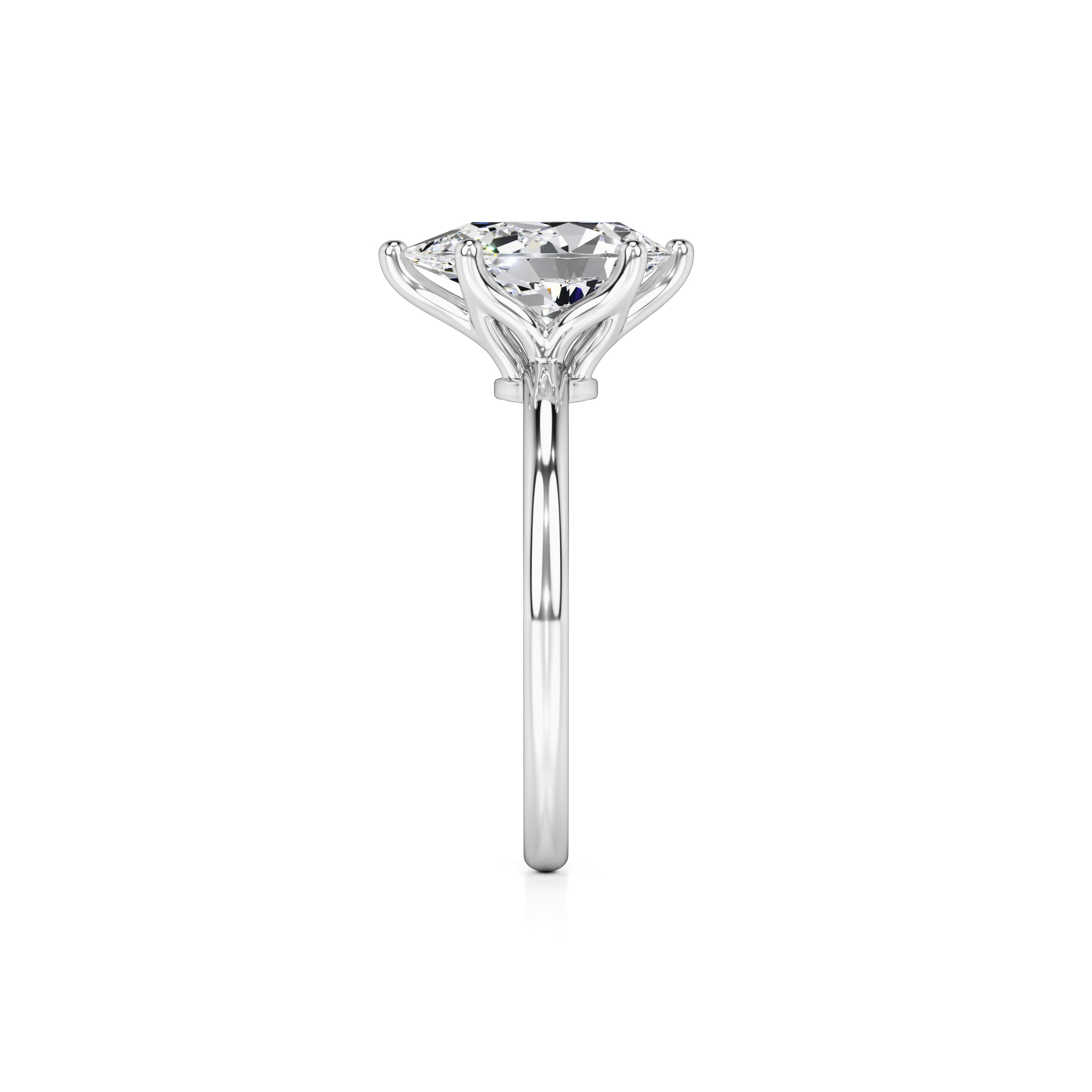Kinsley Lab Grown Diamond Ring | White Gold | 4