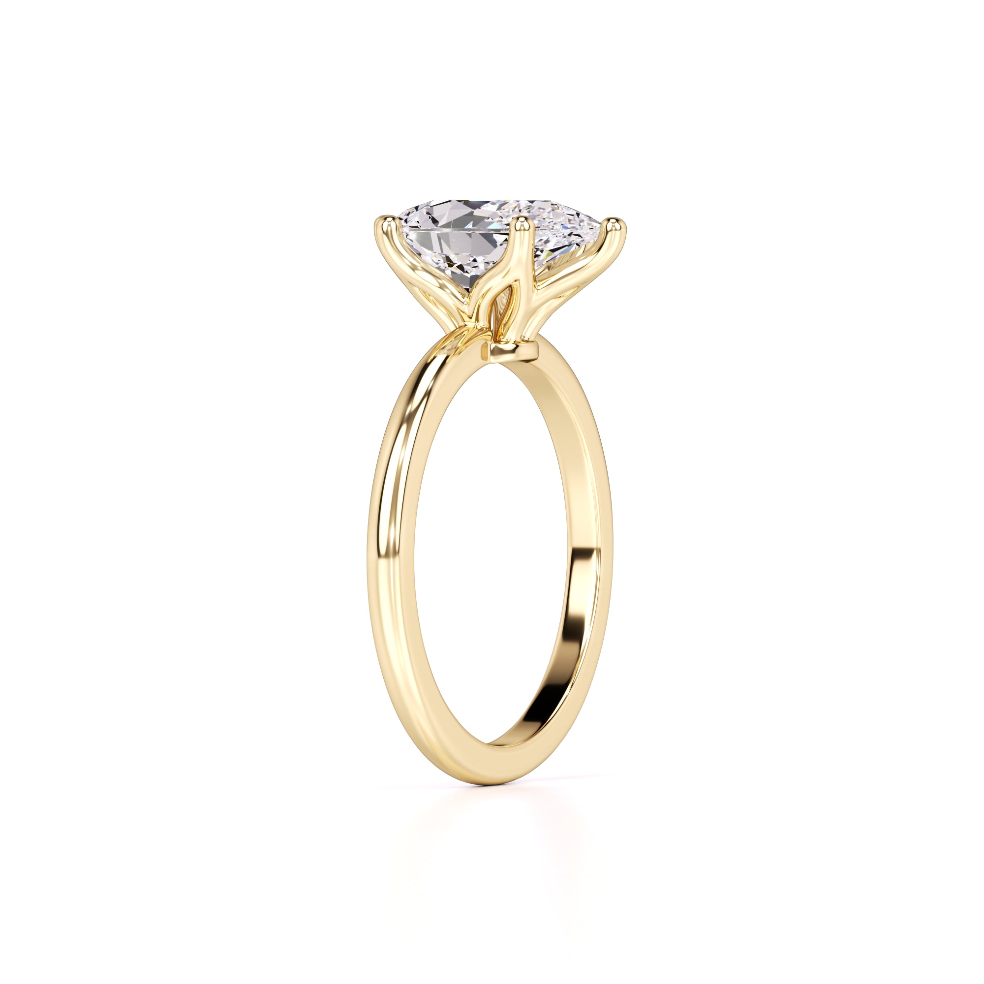 Kinsley Lab Grown Diamond Ring | Yellow Gold | 3