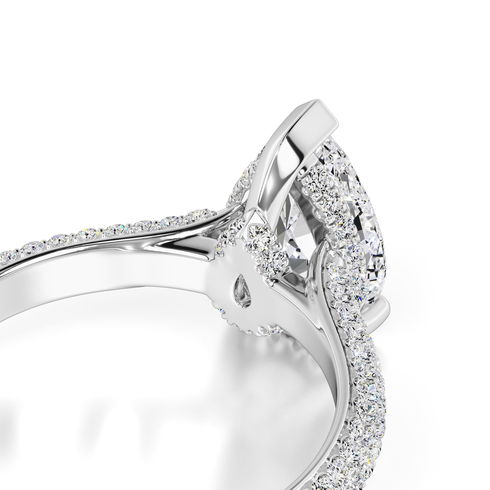 Lilyana Lab Grown Diamond Ring | White Gold | 2